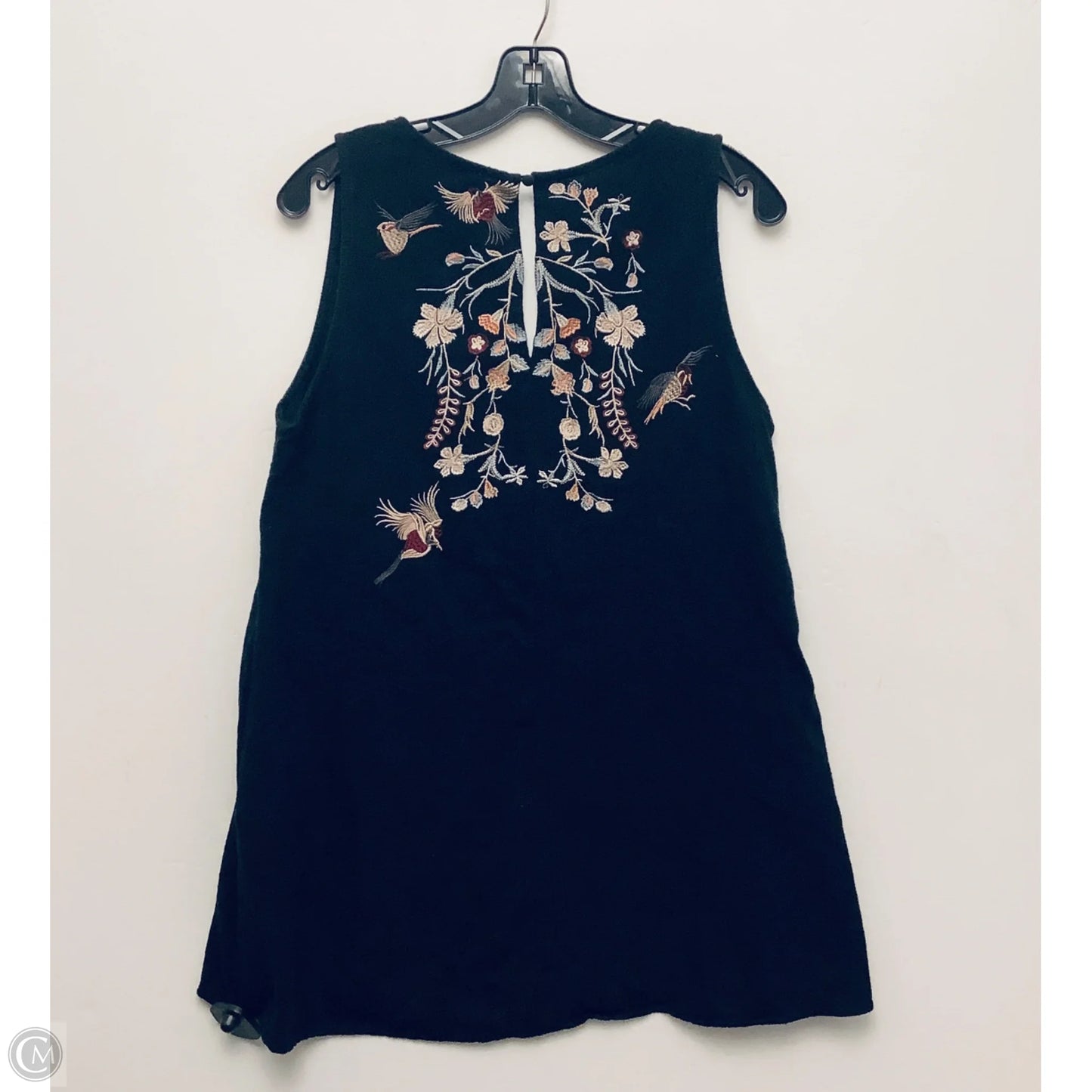 Top Sleeveless Basic By Umgee In Black, Size: L