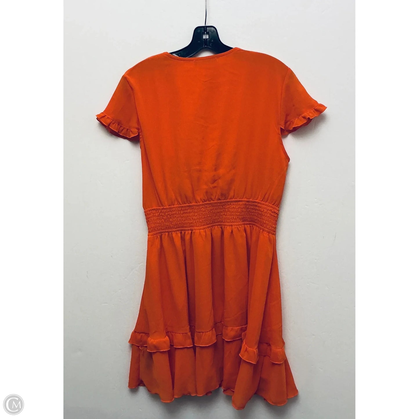Dress Casual Short By Prettygarden In Orange, Size: L