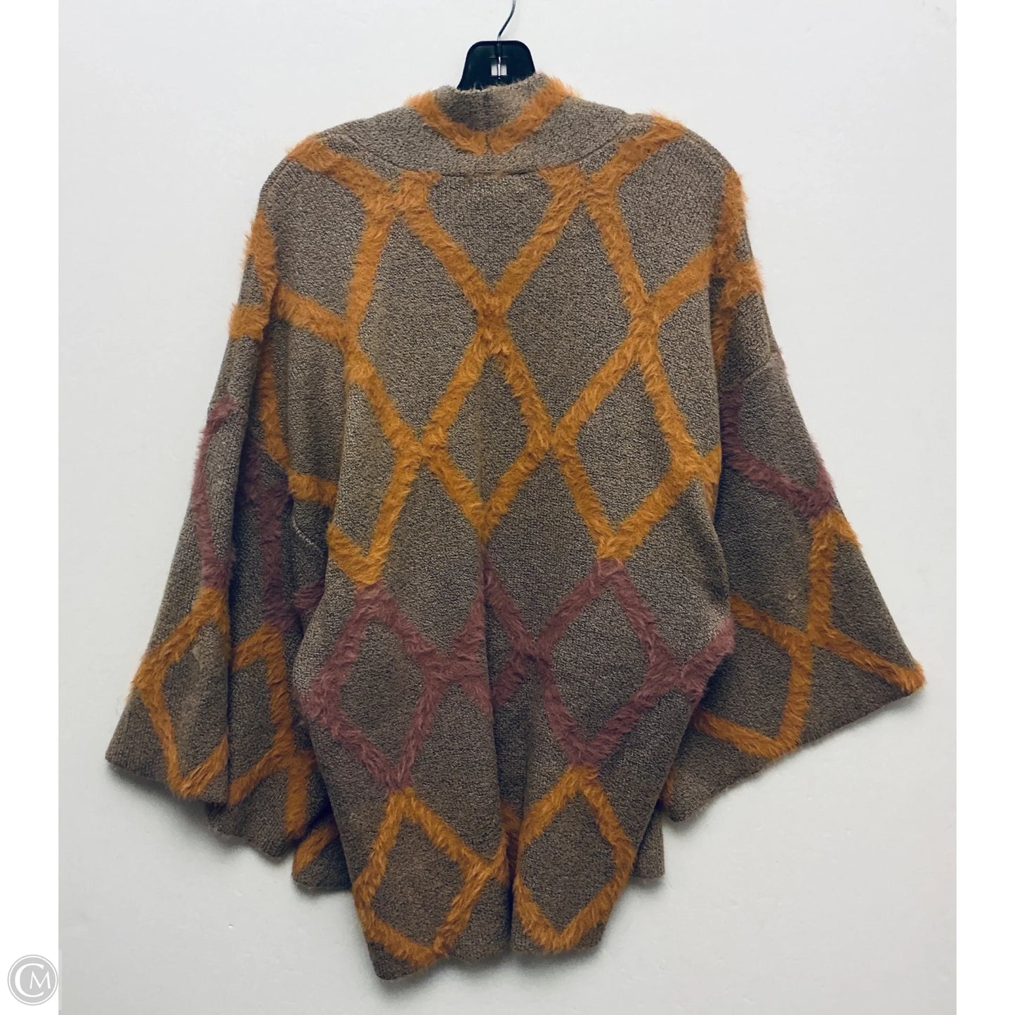 Sweater Cardigan By Kori America In Bronze, Size: M