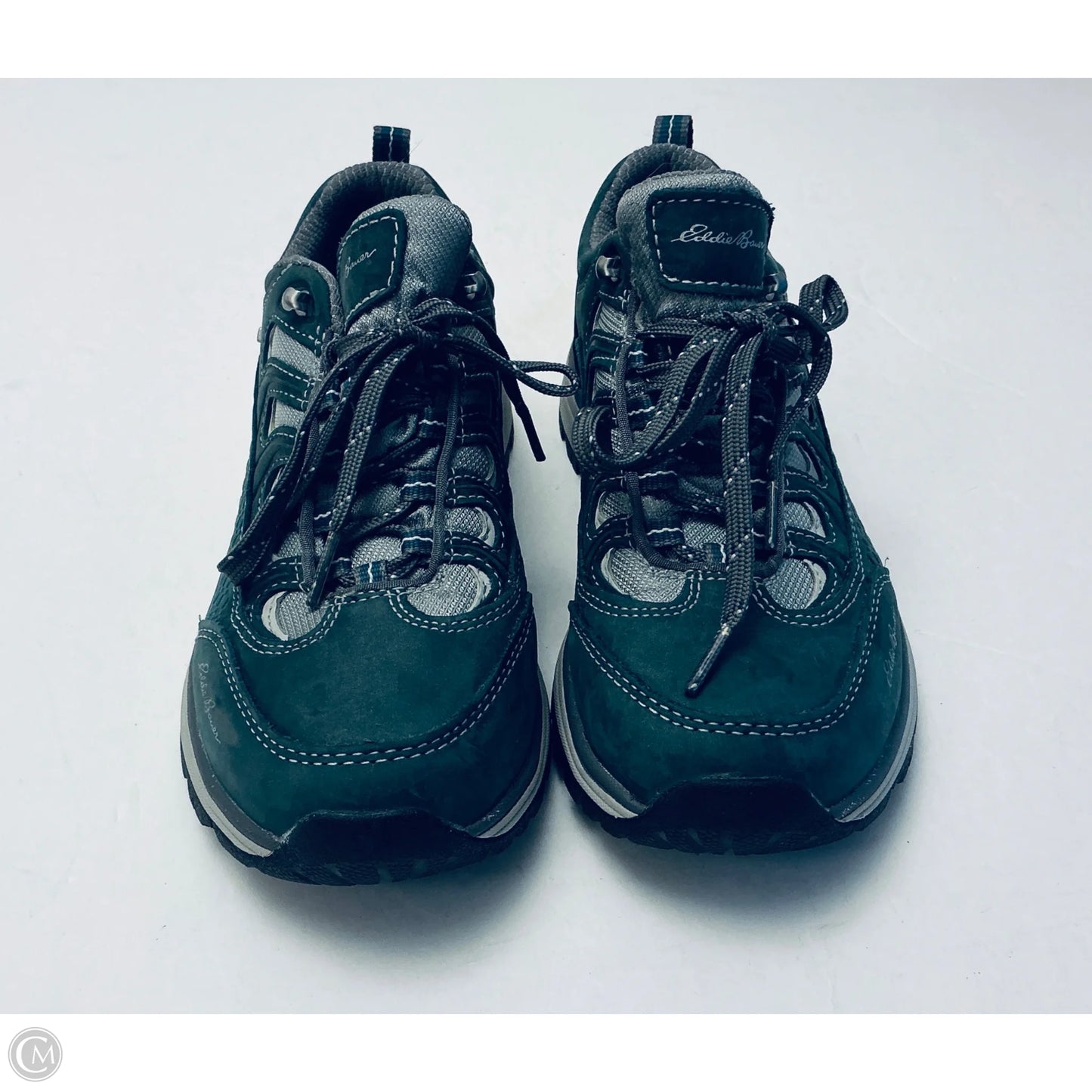 Shoes Hiking By Eddie Bauer In Green, Size: 7