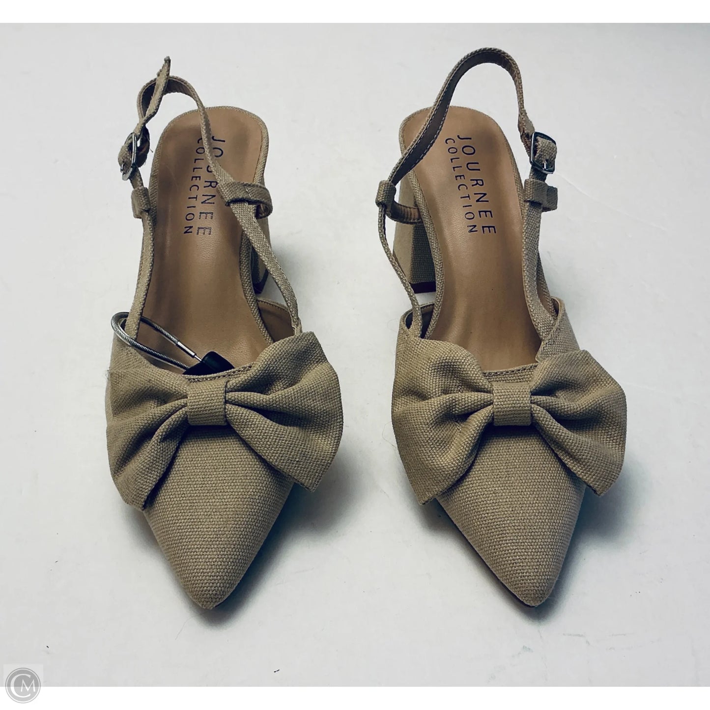 Shoes Heels Block By Journee In Brown, Size: 6.5
