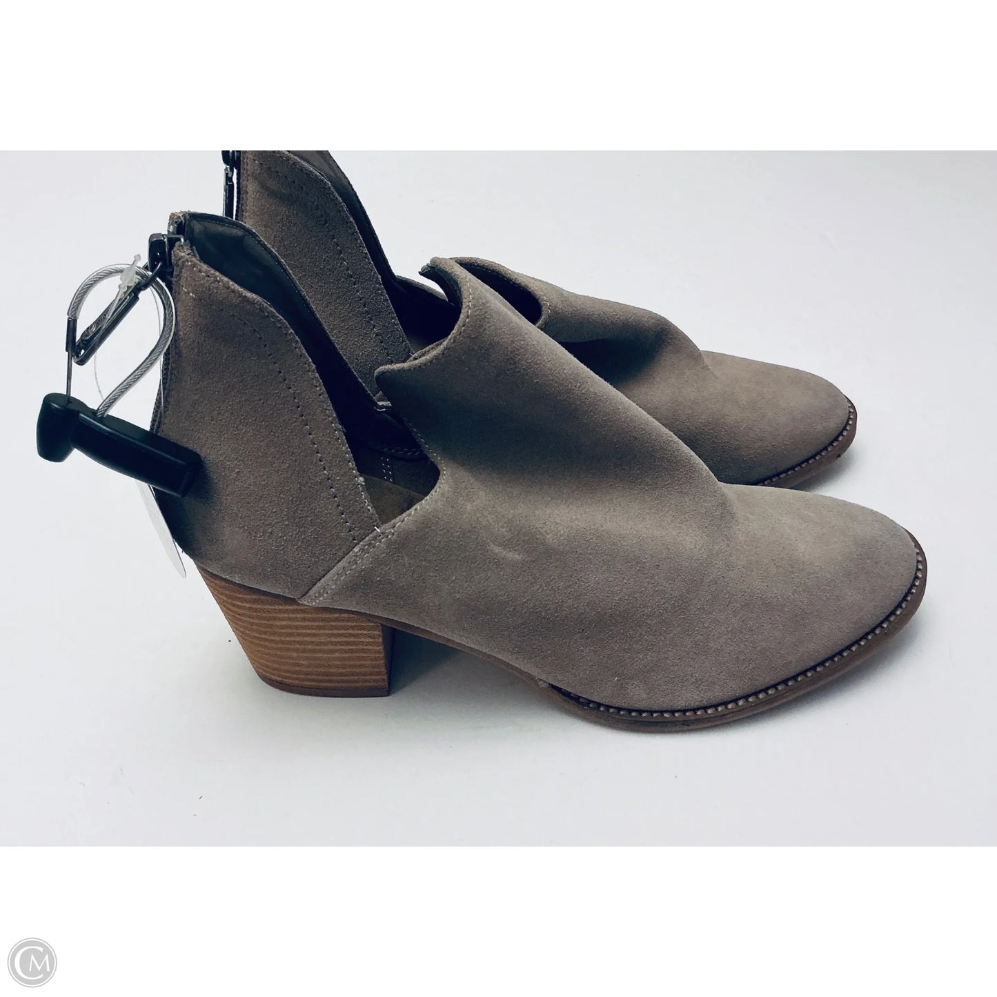Boots Ankle Heels By Blondo In Brown, Size: 10