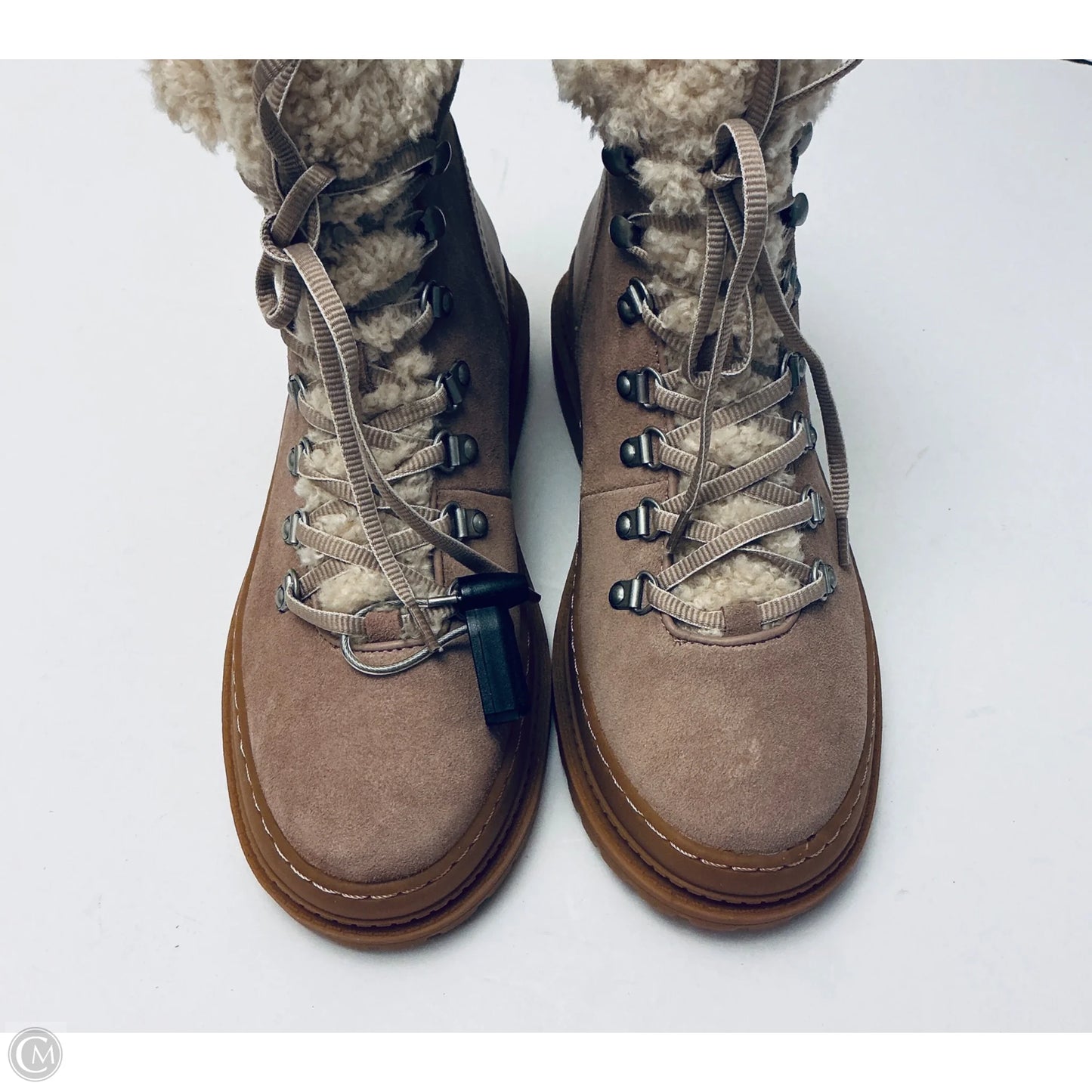 Boots Hiking By Splendid In Brown, Size: 10
