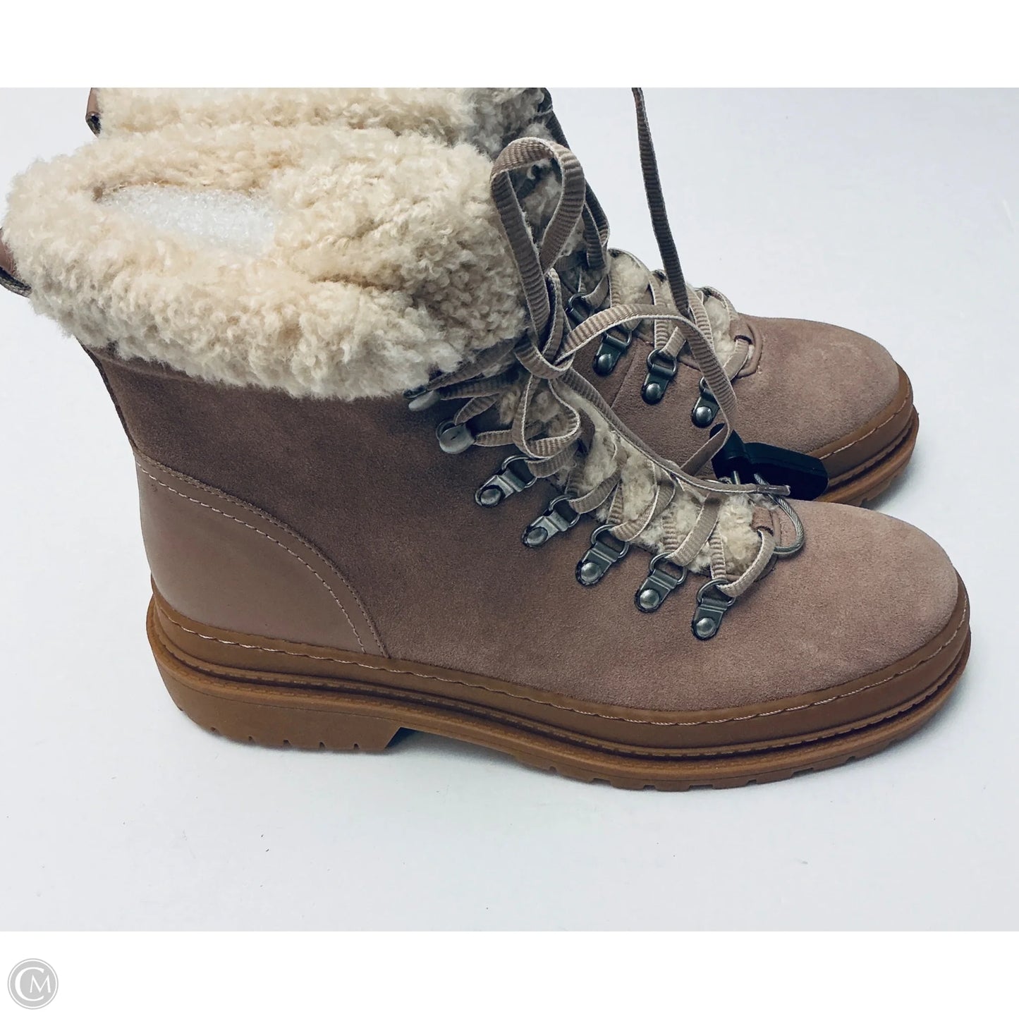 Boots Hiking By Splendid In Brown, Size: 10