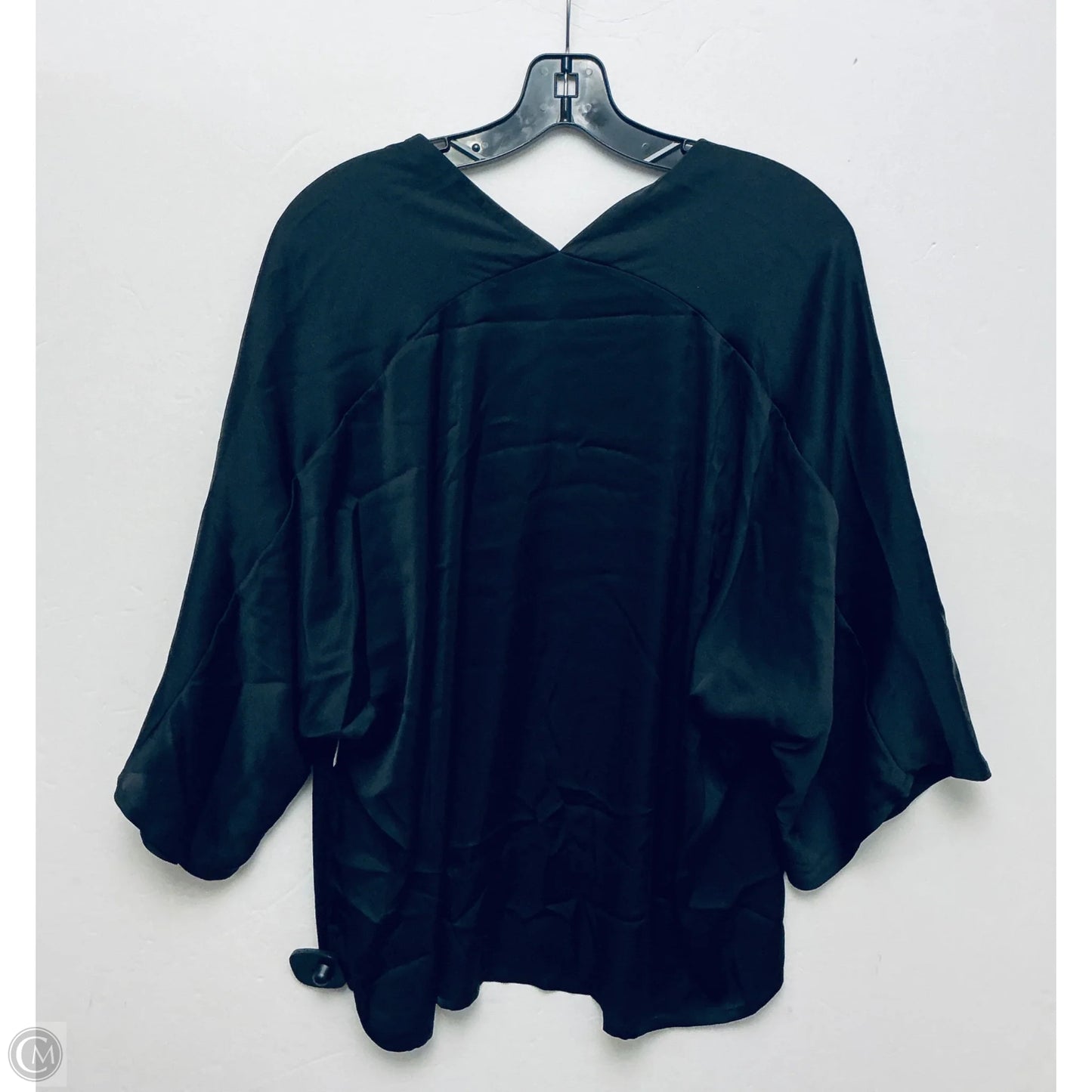 Top Long Sleeve Basic By Cme In Black, Size: Xl