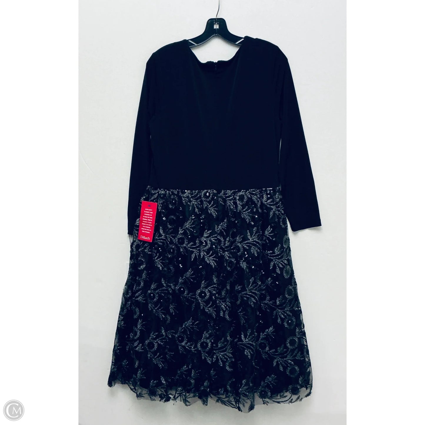 Dress Party Short By Calvin Klein In Black, Size: 14