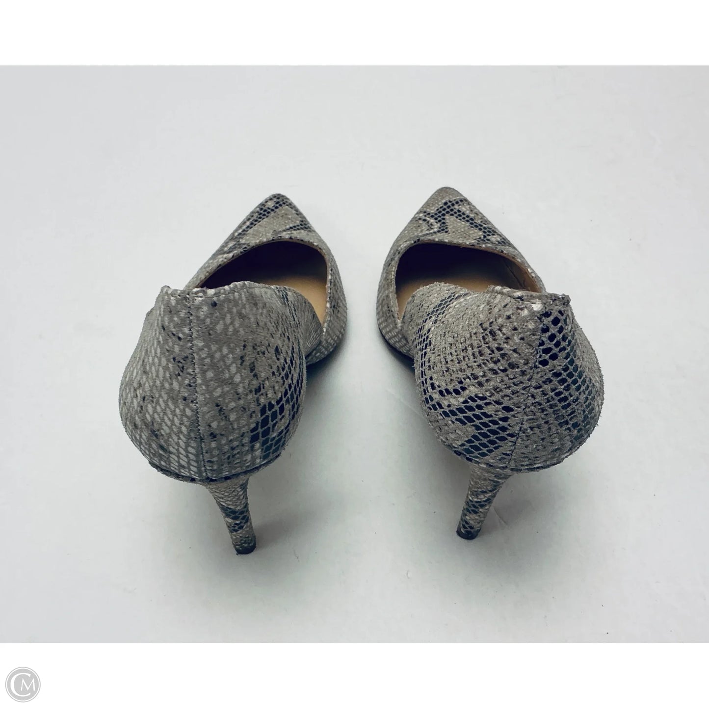 Shoes Heels Stiletto By Vince Camuto In Snakeskin Print, Size: 6