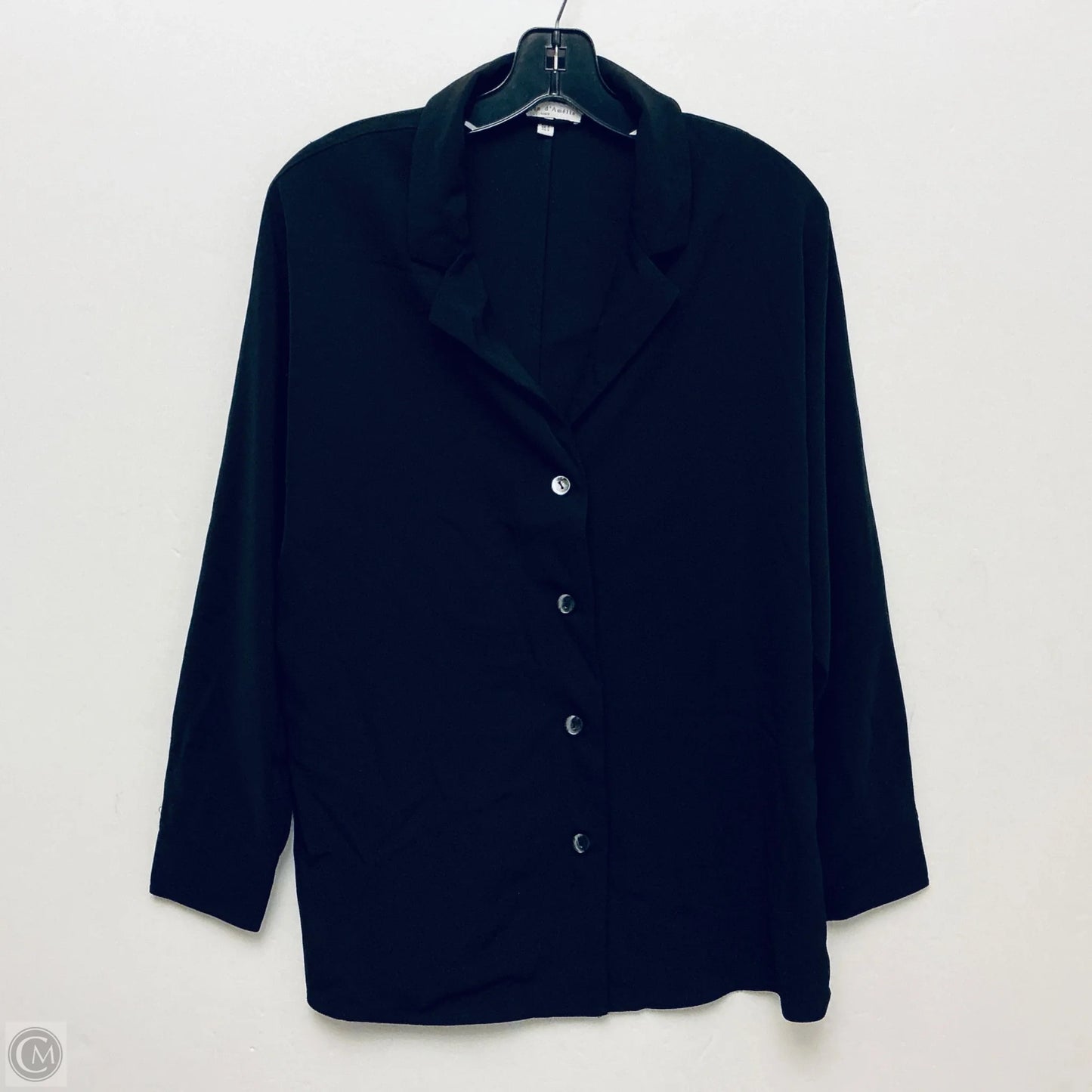 Top Long Sleeve Basic By Maison Damelie In Black, Size: S
