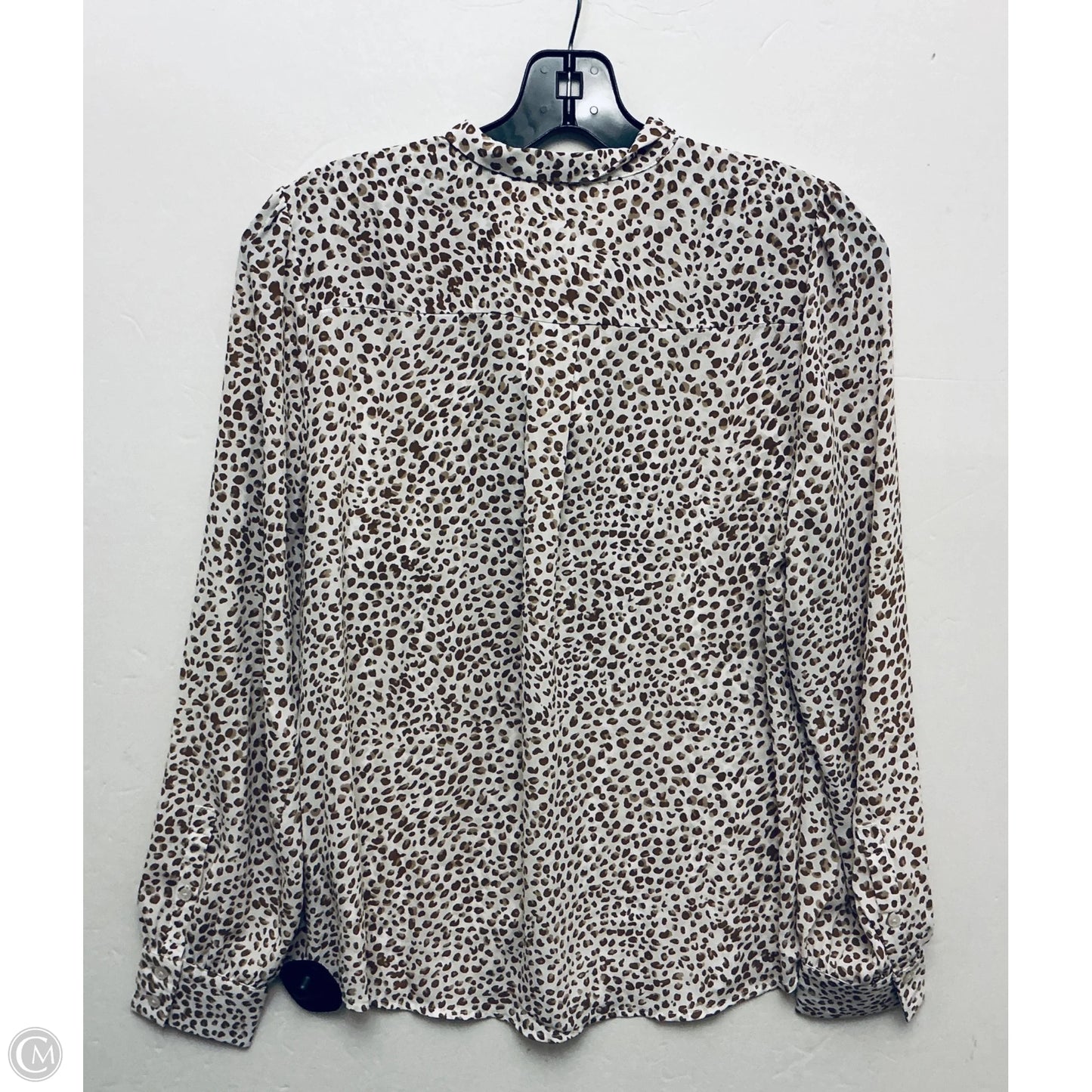 Top Long Sleeve By J. Crew In Brown, Size: Xs