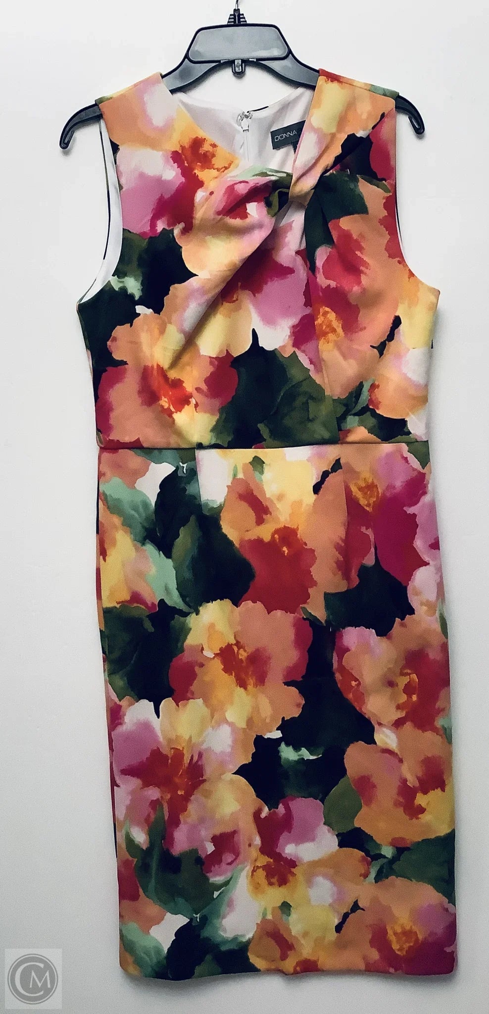 Dress Casual Midi By Donna Ricco In Multi-colored, Size: 12