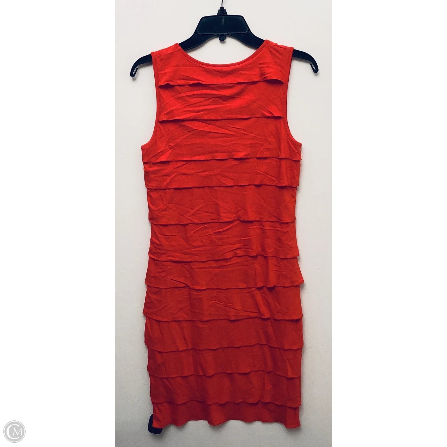 Dress Casual Short By Calvin Klein In Red, Size: 4