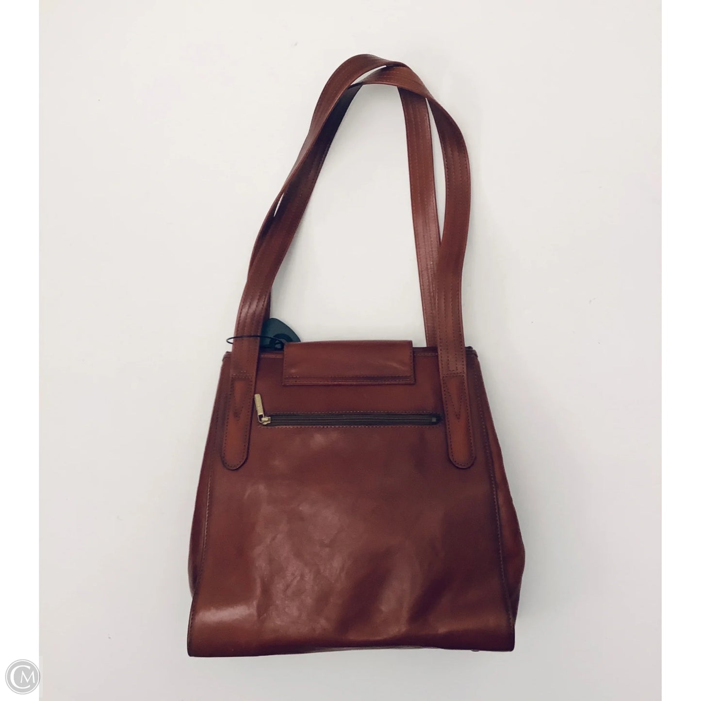 Backpack Leather By Clothes Mentor, Size: Medium