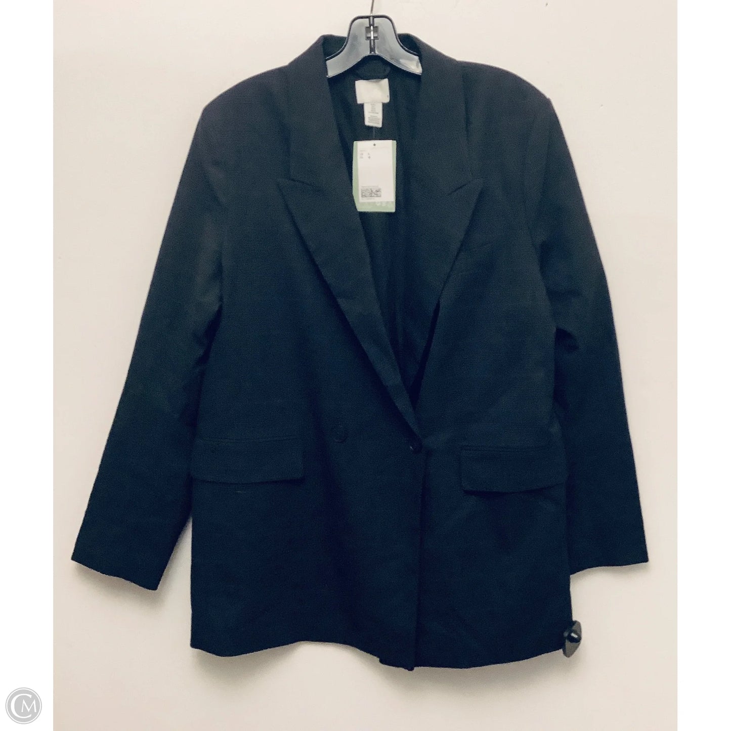 Blazer By H&m In Black, Size: L