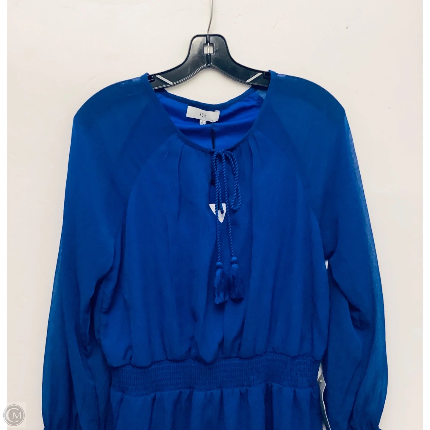 Dress Casual Short By Clothes Mentor In Blue, Size: L