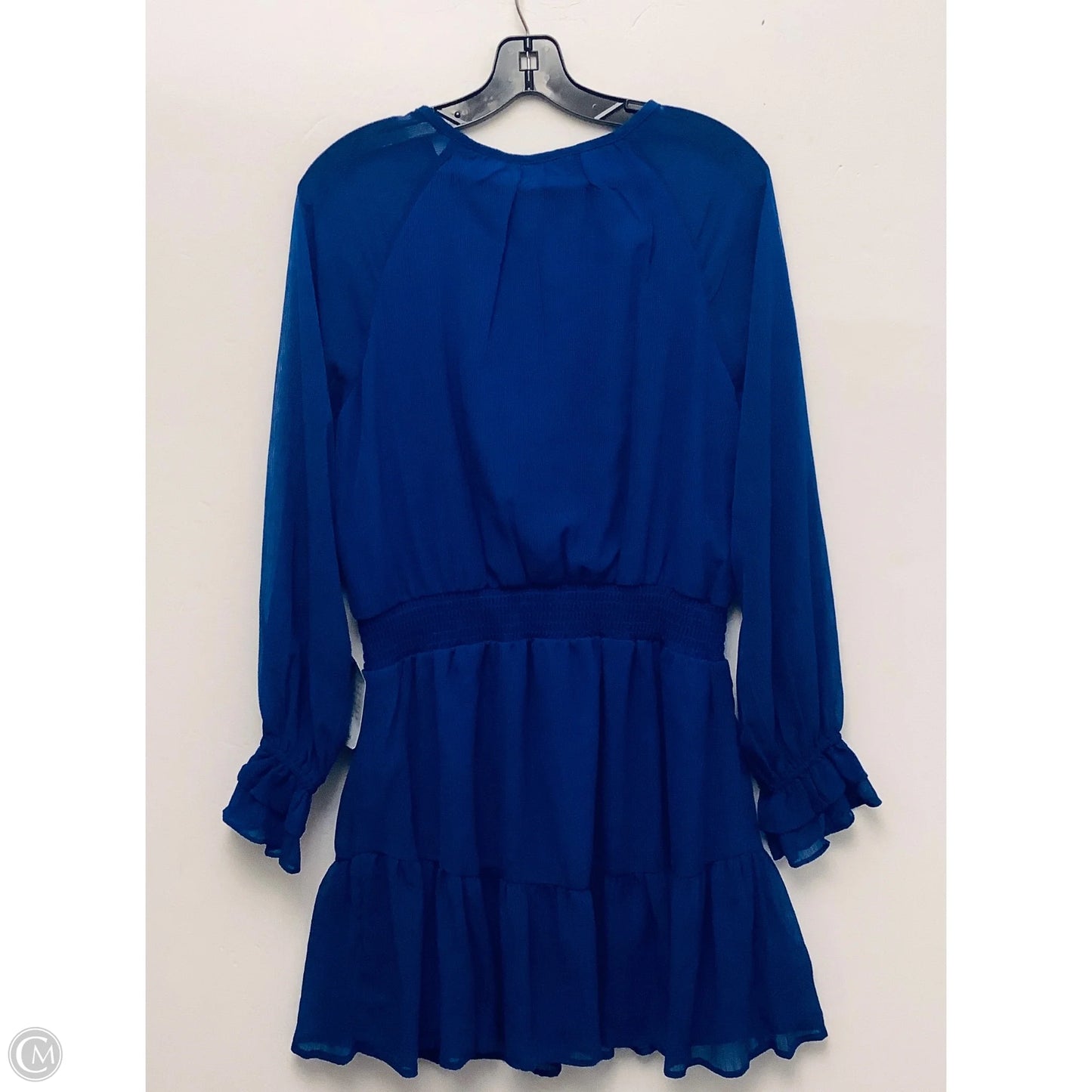 Dress Casual Short By Clothes Mentor In Blue, Size: L