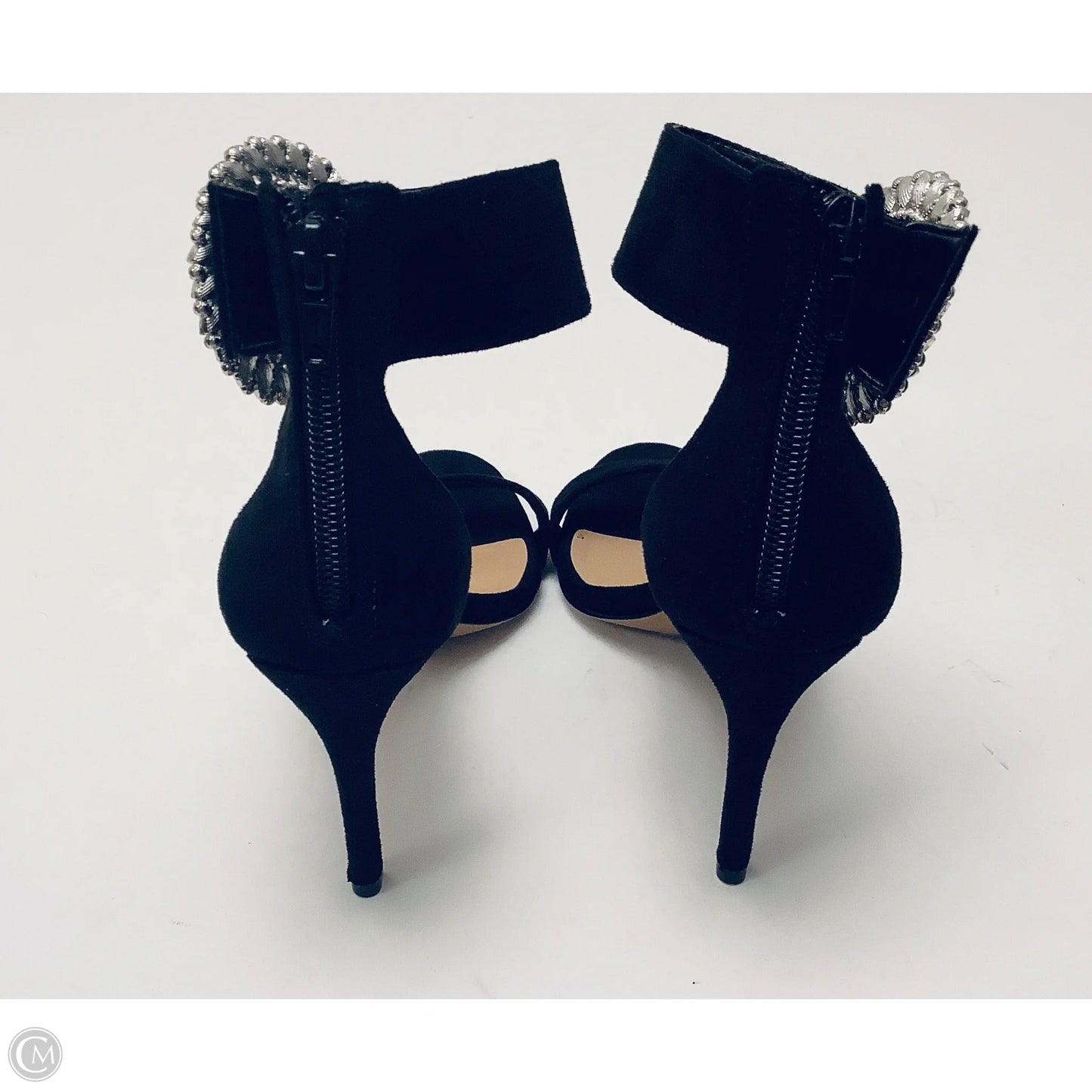 Sandals Heels Stiletto By Inc In Black, Size: 6.5