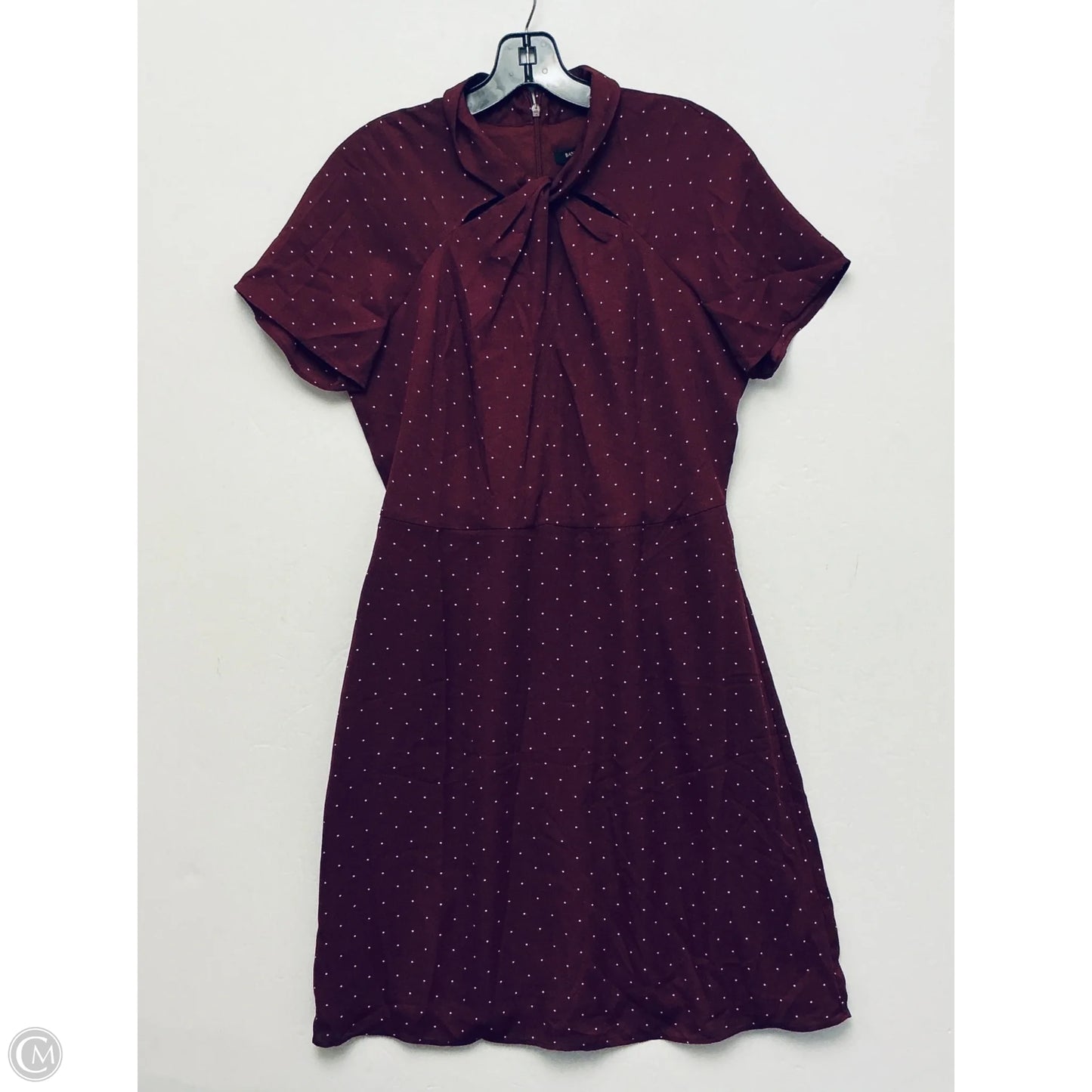 Dress Casual Short By Banana Republic In Maroon, Size: 6