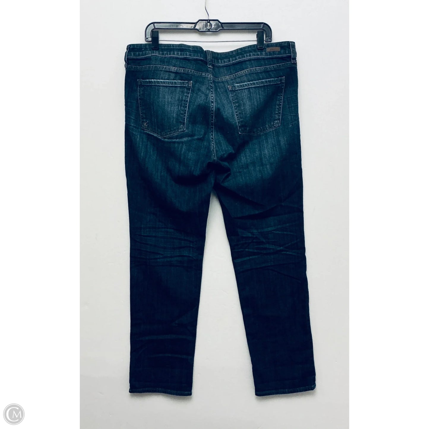 Jeans Straight By Clothes Mentor In Blue Denim, Size: 16