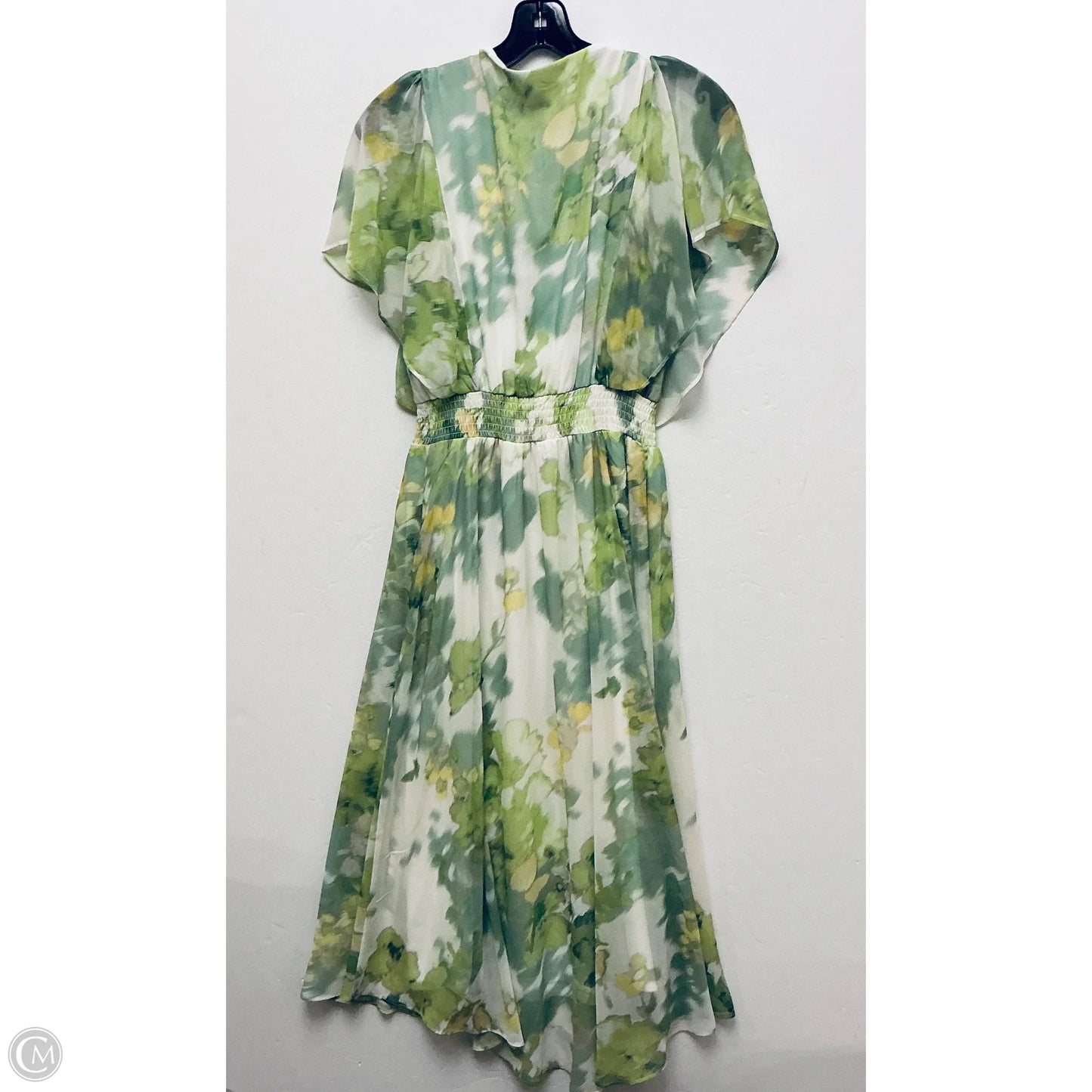Dress Casual Maxi By Dkny In Green, Size: M