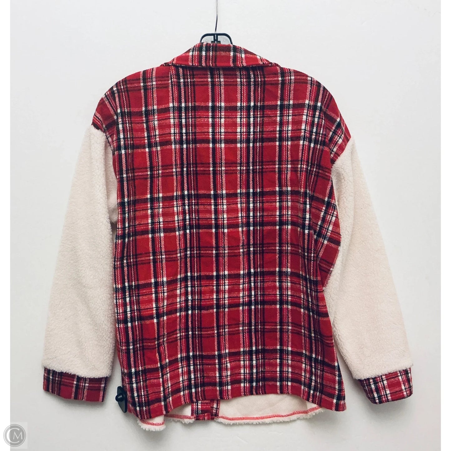 Jacket Fleece By Clothes Mentor In Red, Size: Xs