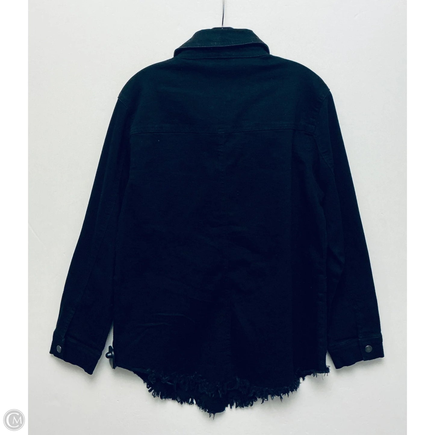 Jacket Denim By West Bound In Black, Size: S