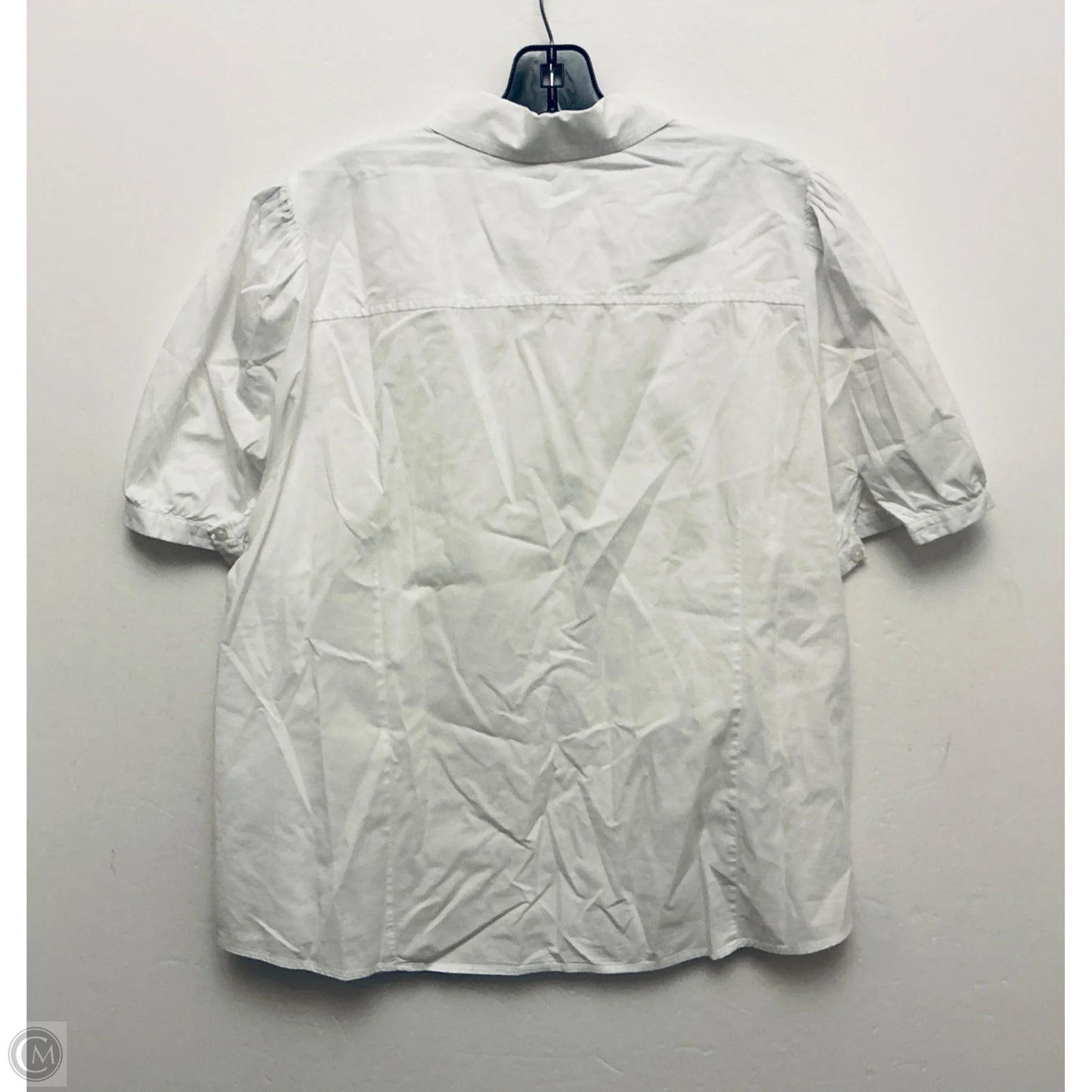 Top Short Sleeve By J. Crew In White, Size: Xxl