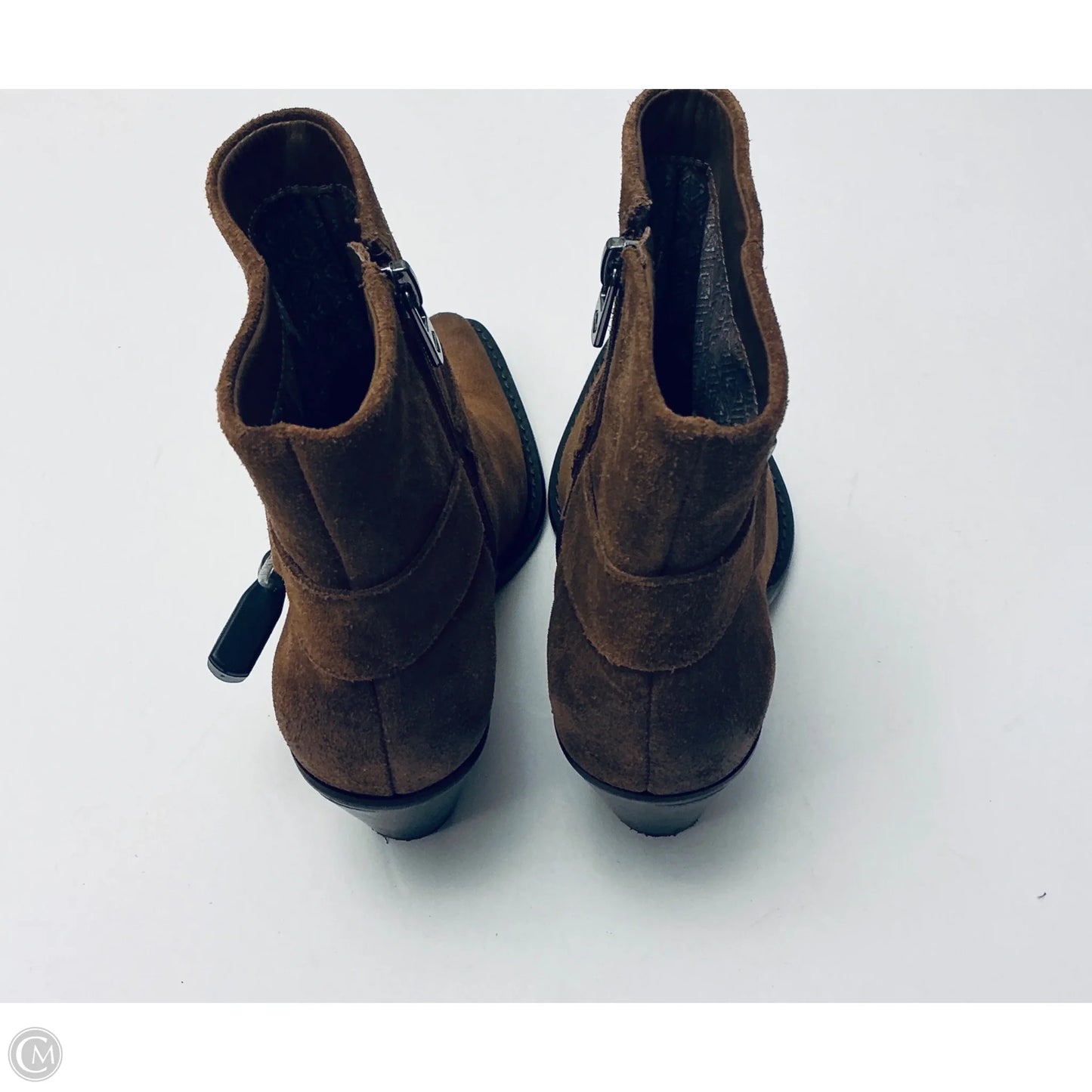 Boots Ankle Heels By Antonio Melani In Brown, Size: 6