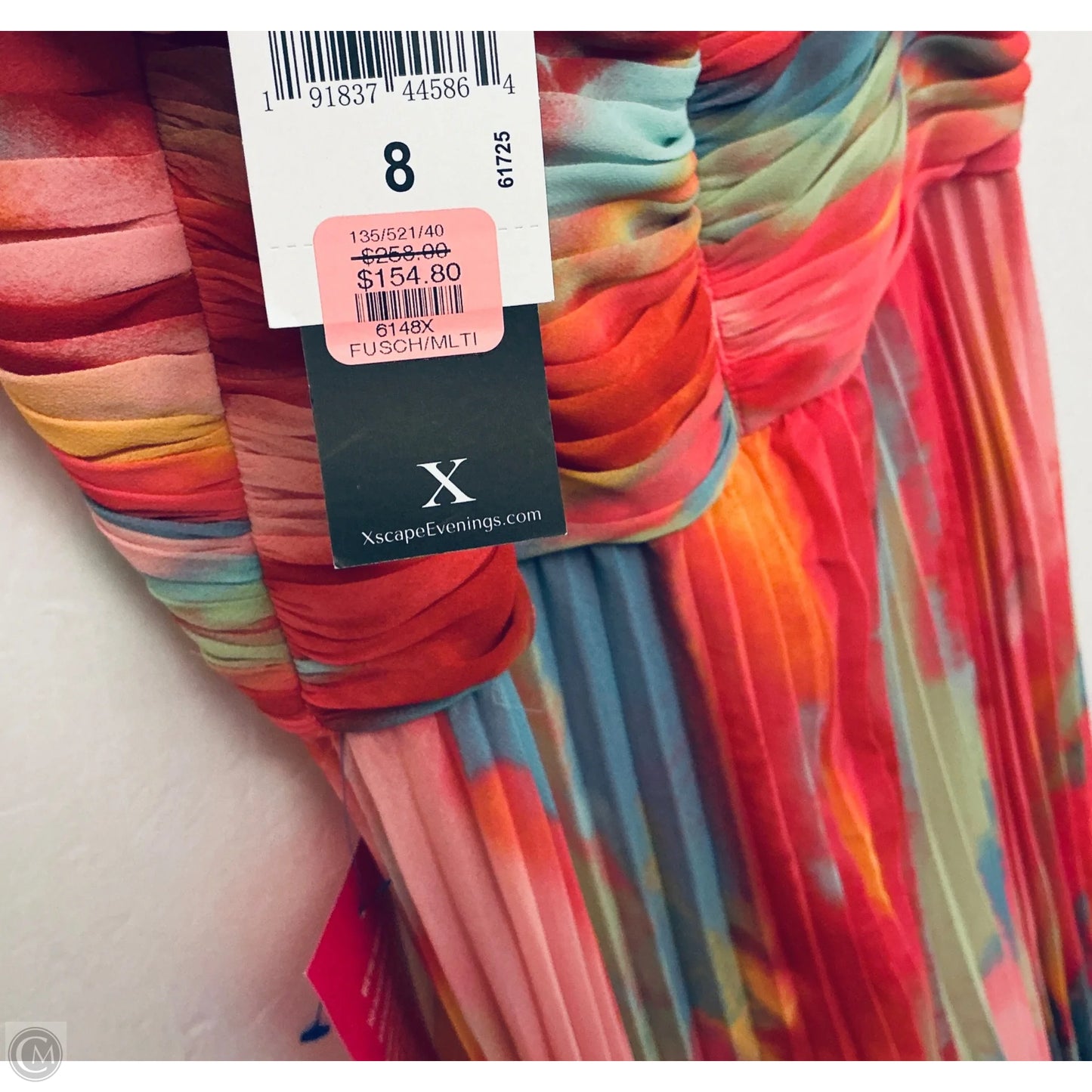 Dress Designer By Xscape In Multi-colored, Size: 8