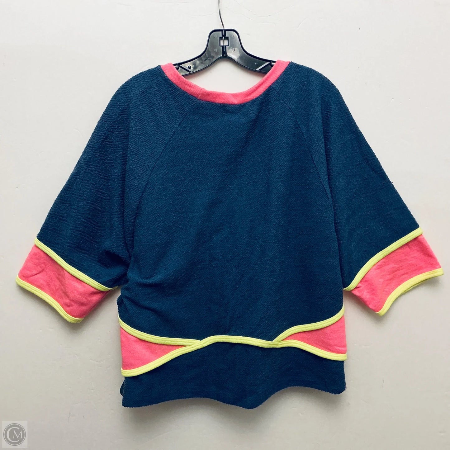 Top Short Sleeve By Bucketlist In Blue, Size: S