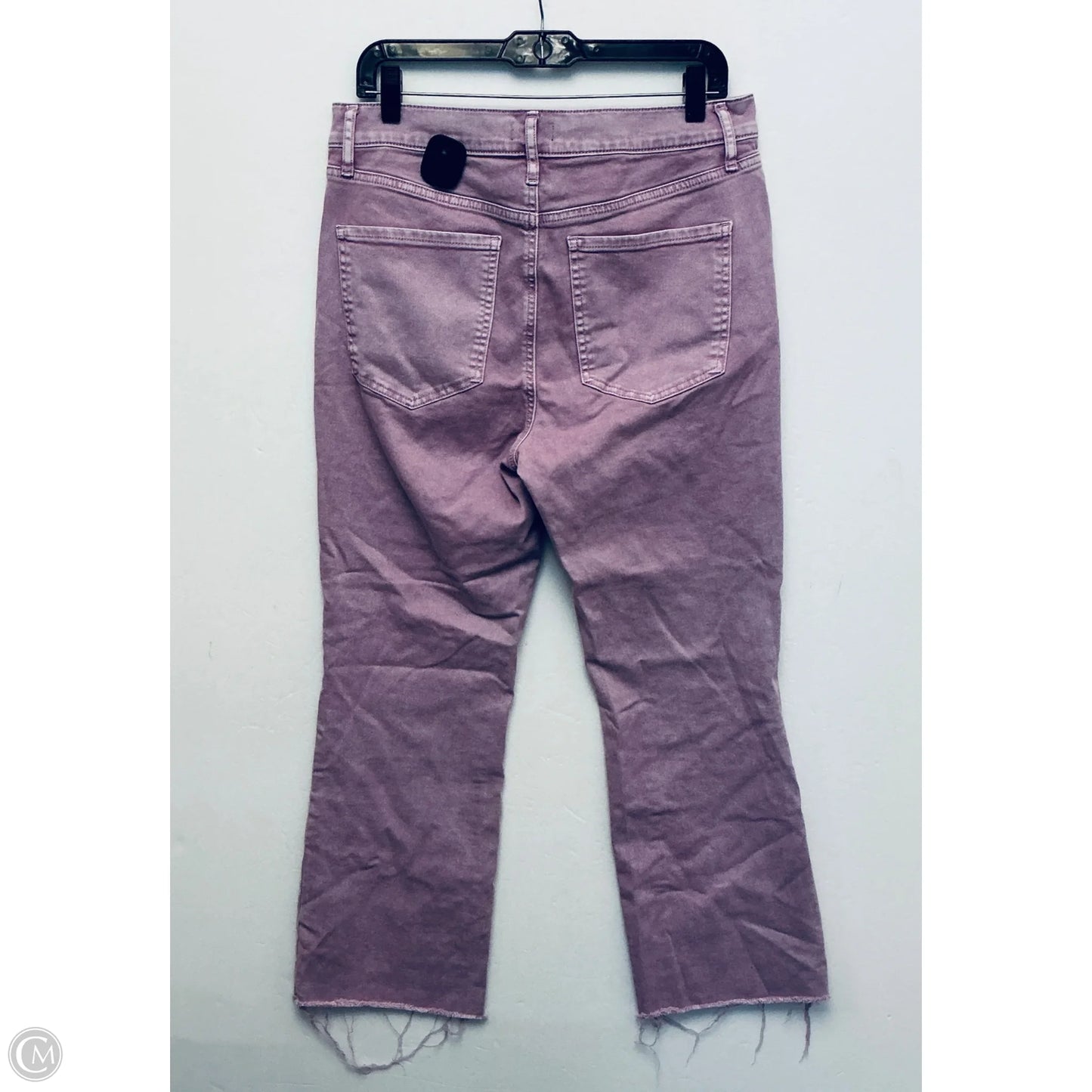 Jeans Wide Leg By Express In Purple, Size: 10