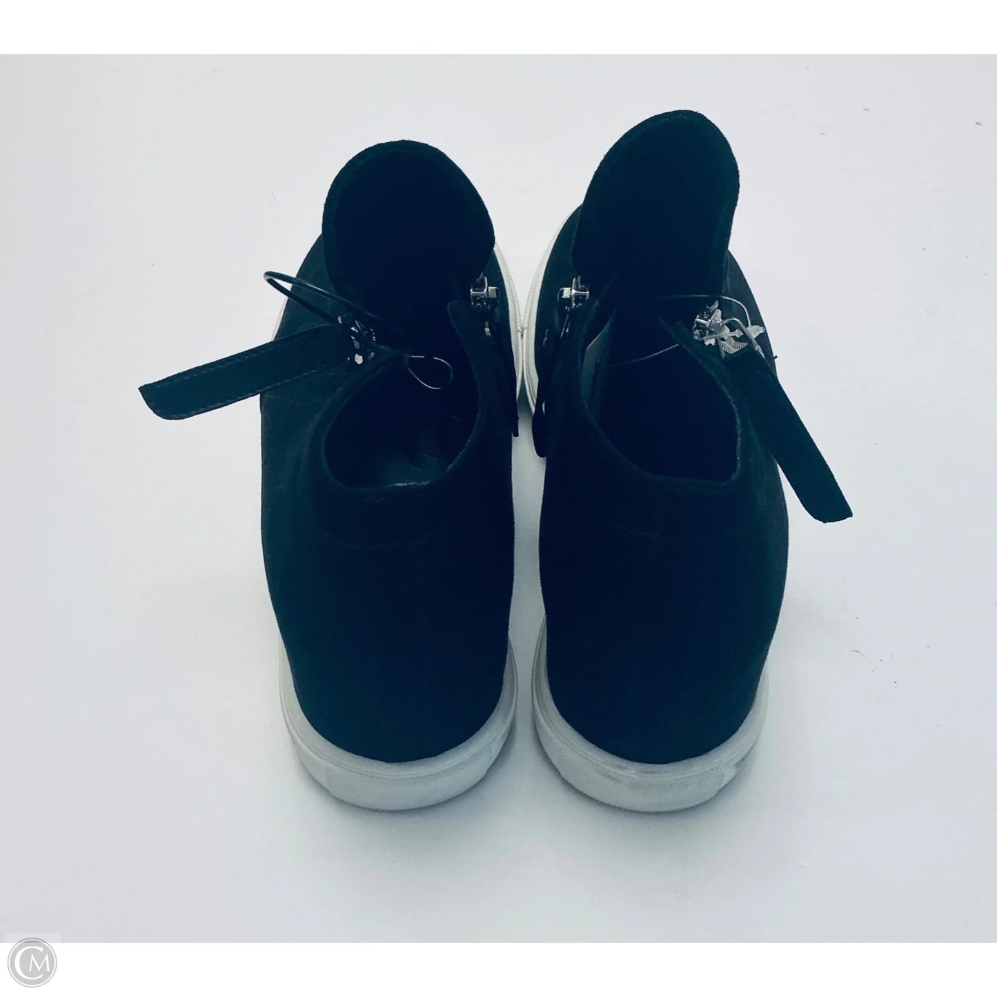 Boots Ankle Flats By Madden Girl In Black, Size: 10