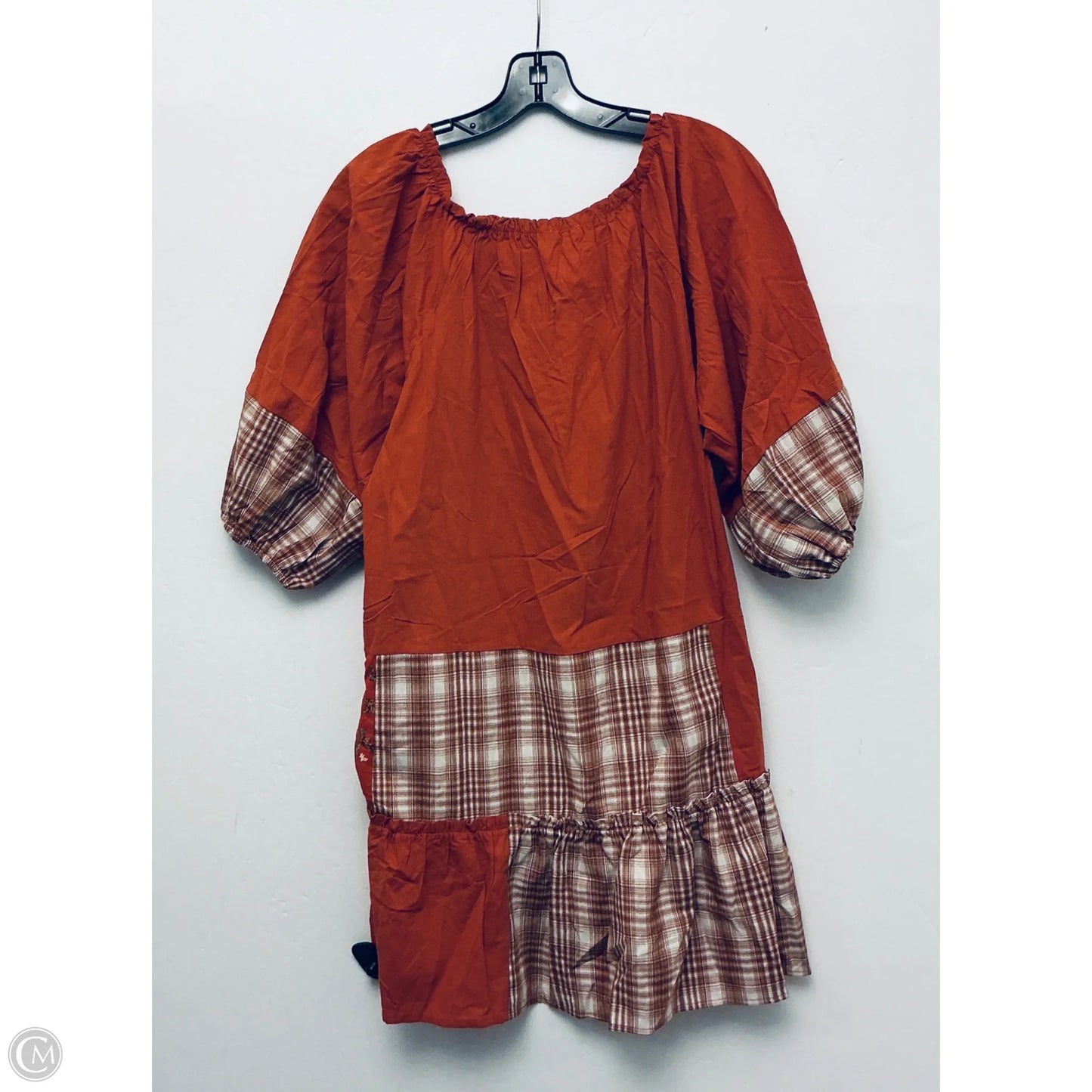 Dress Casual Short By Easel In Orange, Size: L