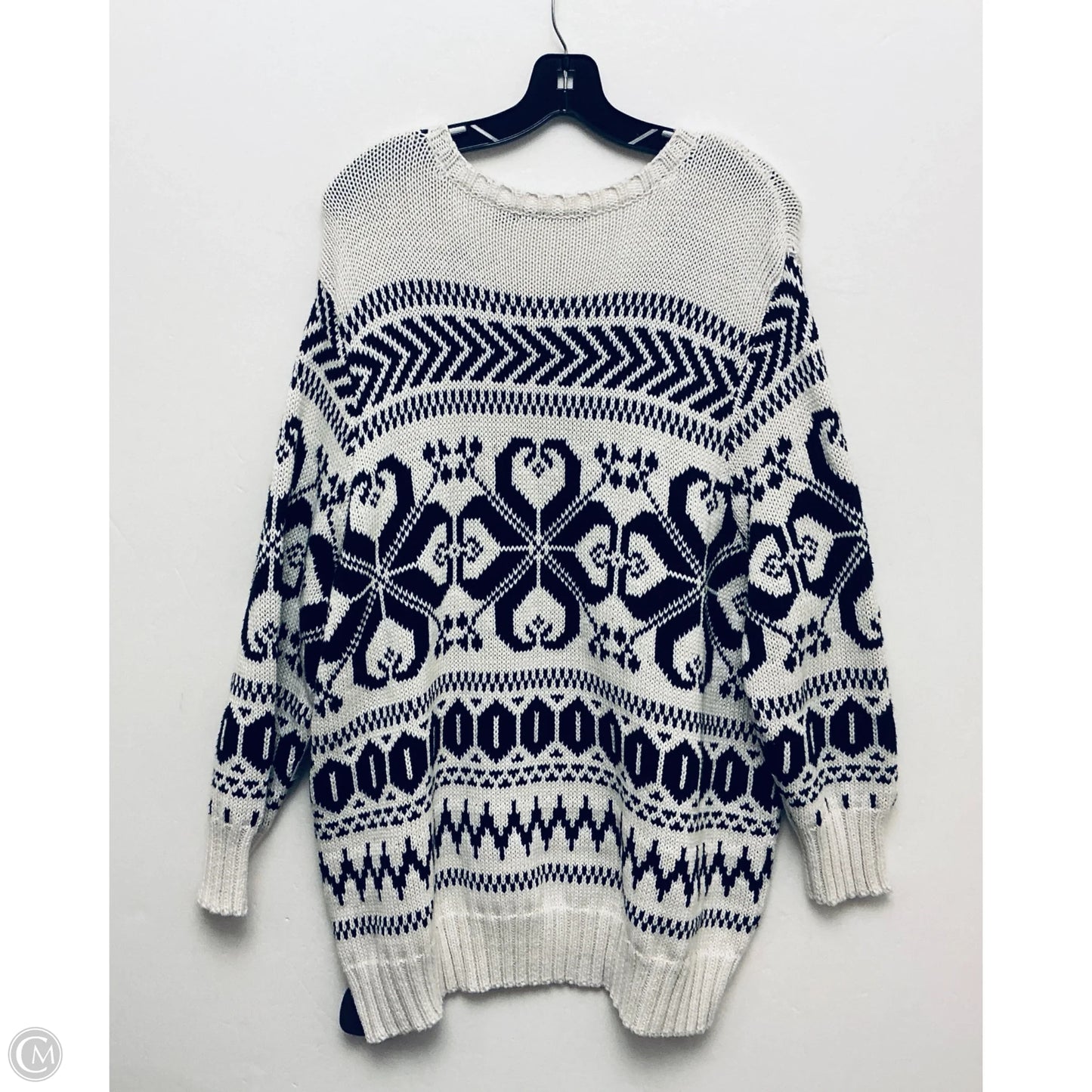 Sweater By Ralph Lauren In White, Size: 2x