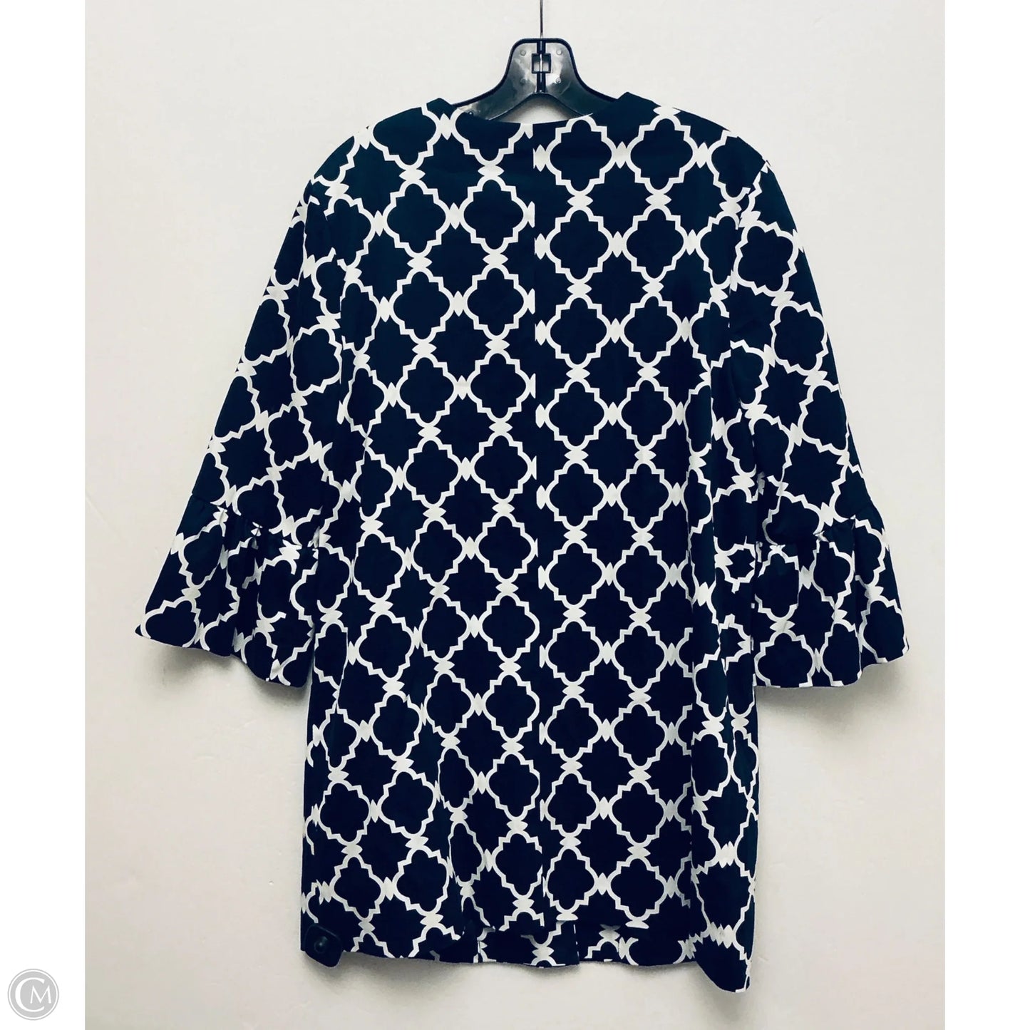 Blazer By Clothes Mentor In Navy, Size: L