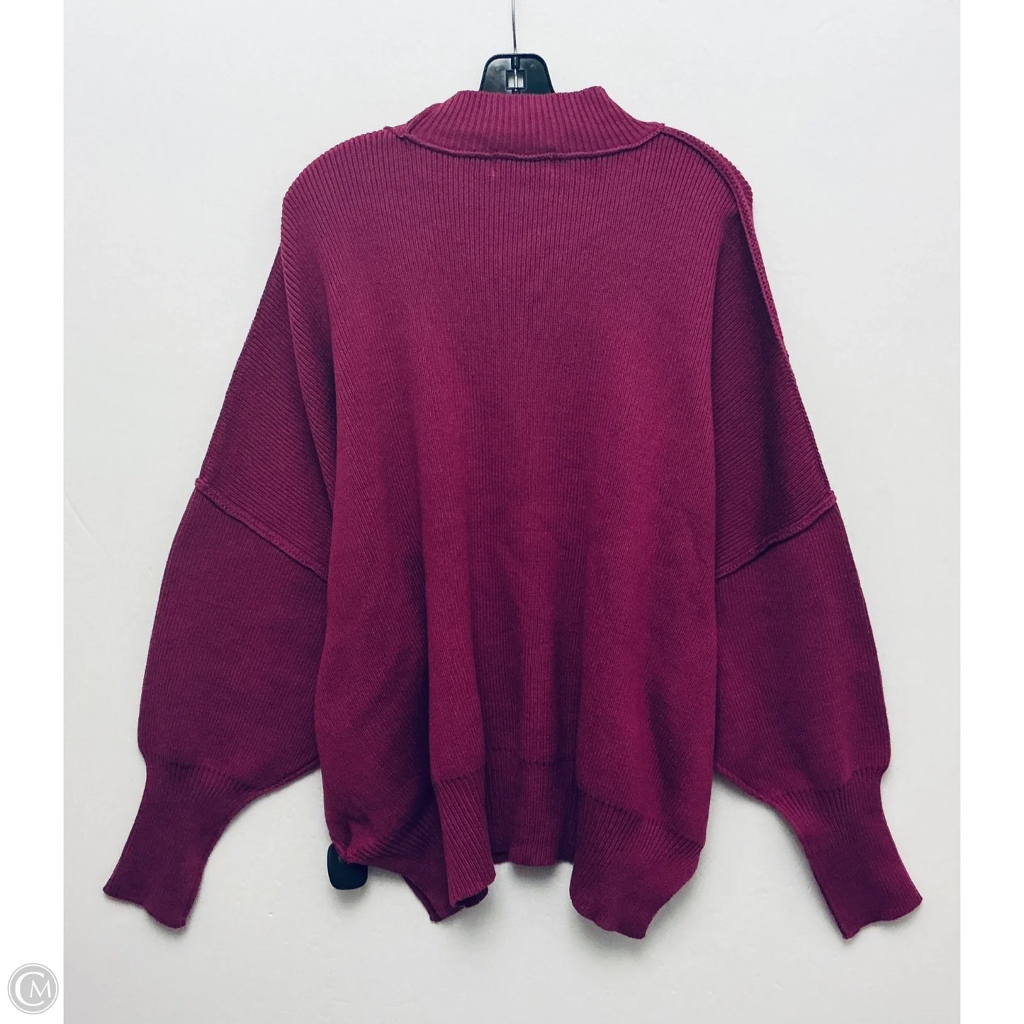 Top Long Sleeve By Zenana In Purple, Size: Xl