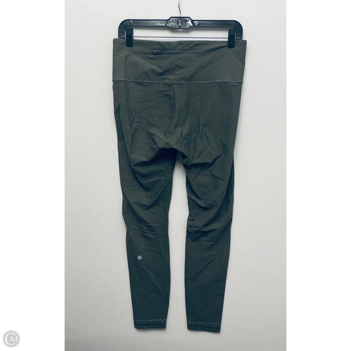 Athletic Leggings By Lululemon In Green, Size: 12