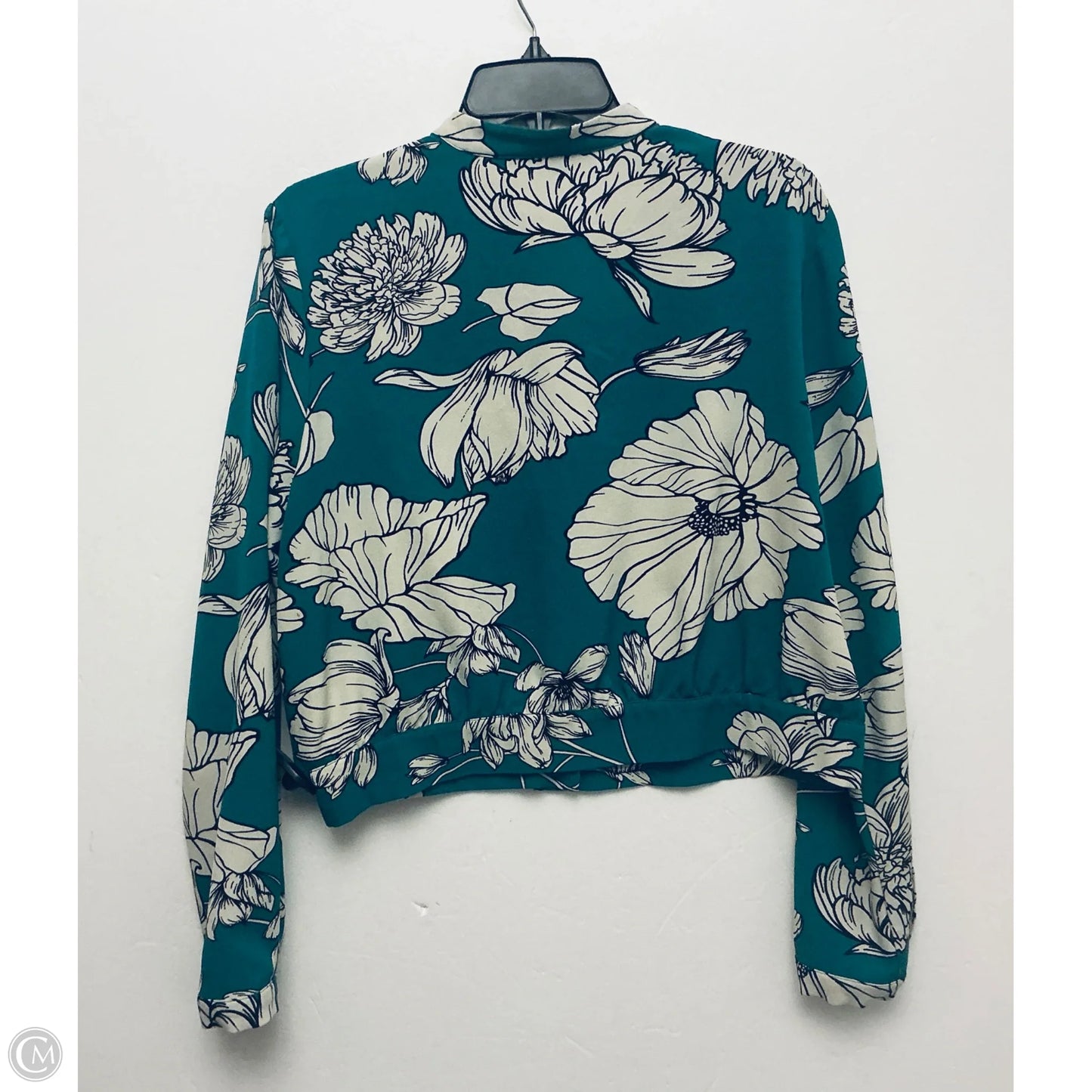 Top Long Sleeve By Rachel Roy In Green, Size: L