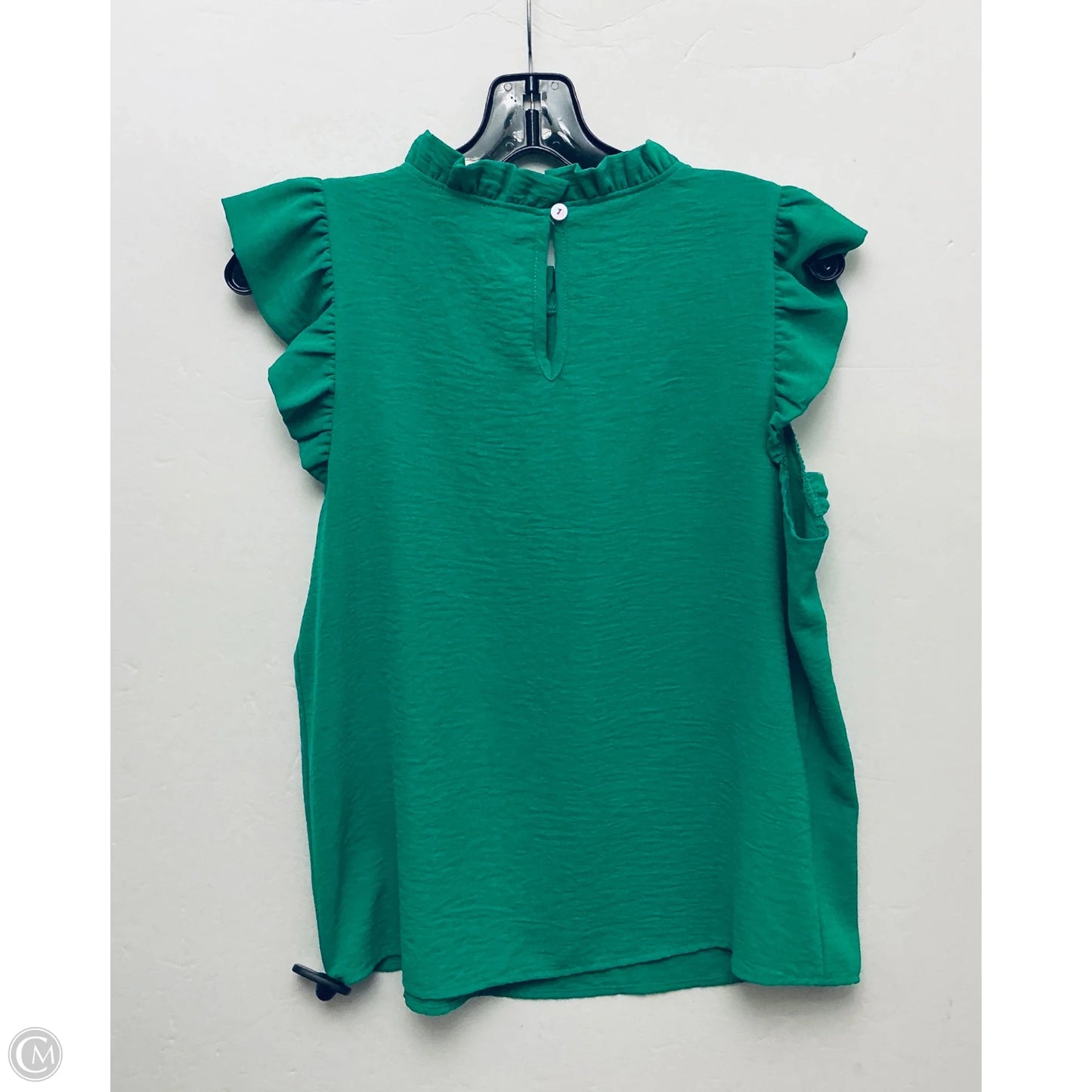 Top Sleeveless By Jodifl In Green, Size: Xs