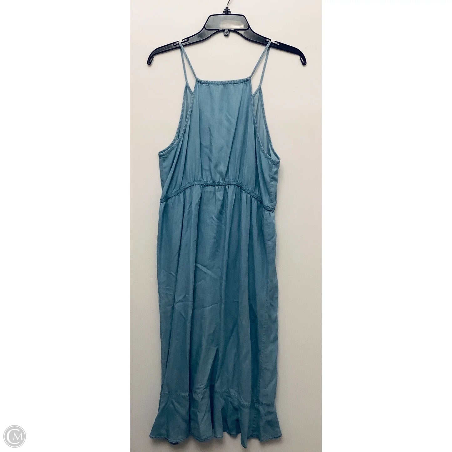 Dress Casual Midi By Candies In Blue, Size: M