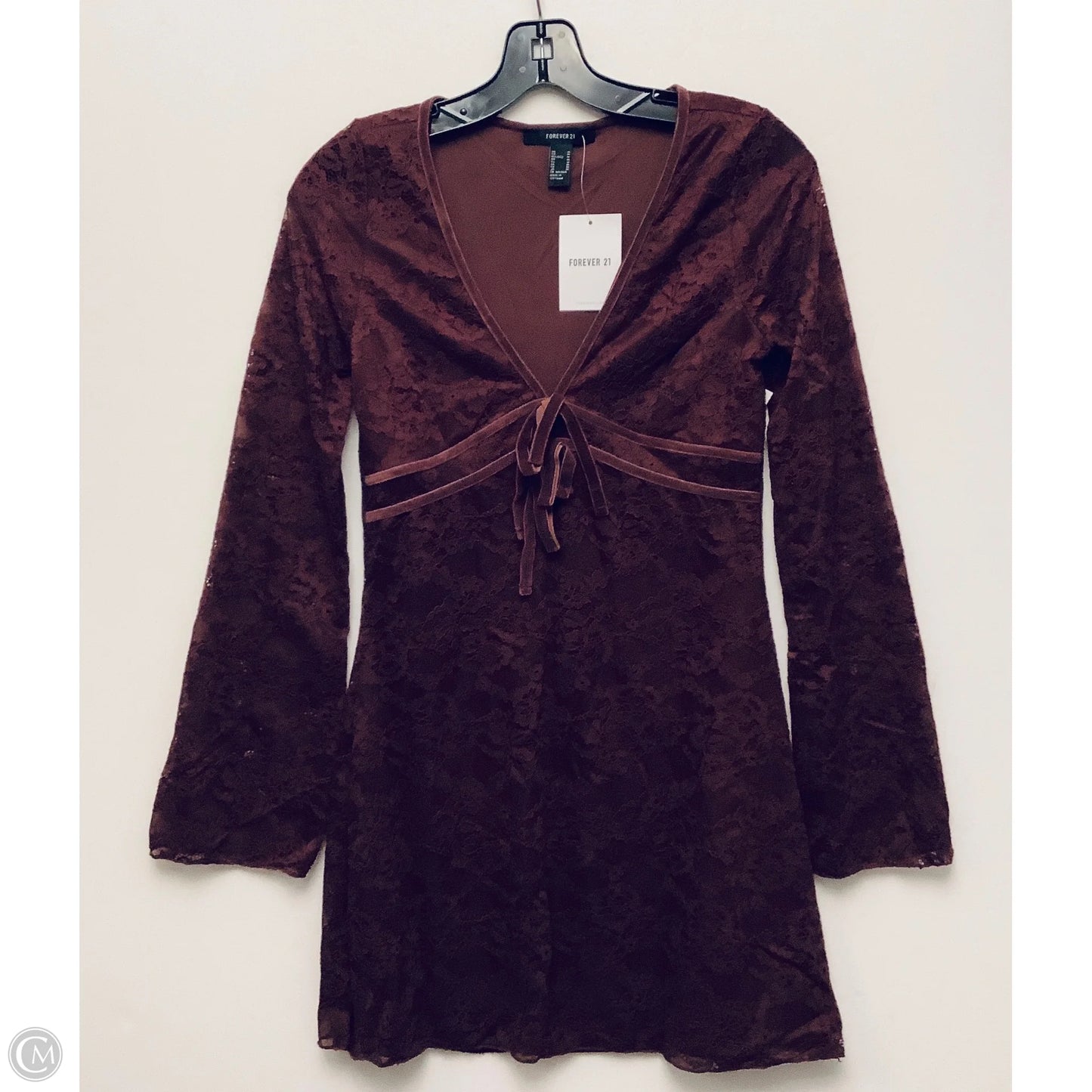 Dress Casual Short By Forever 21 In Purple, Size: M