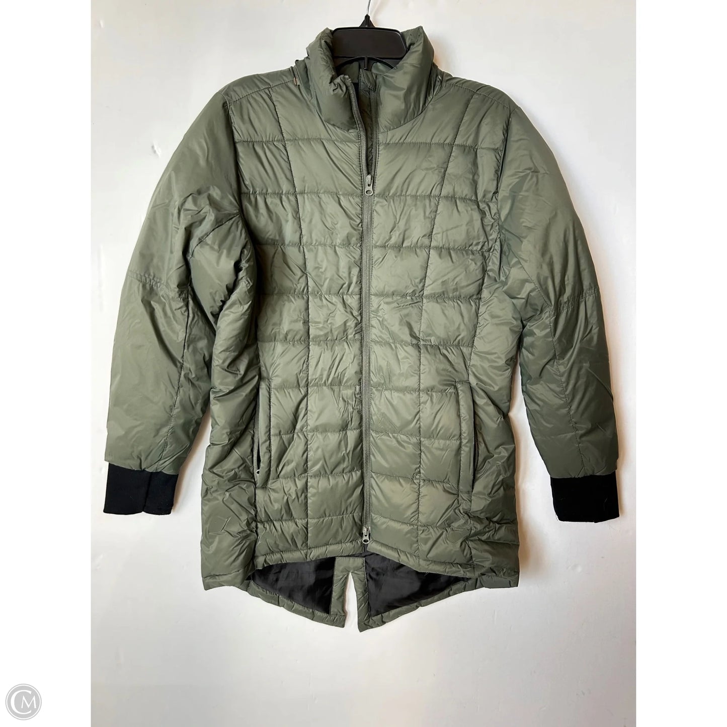 Jacket Puffer & Quilted By Clothes Mentor In Green, Size: 4
