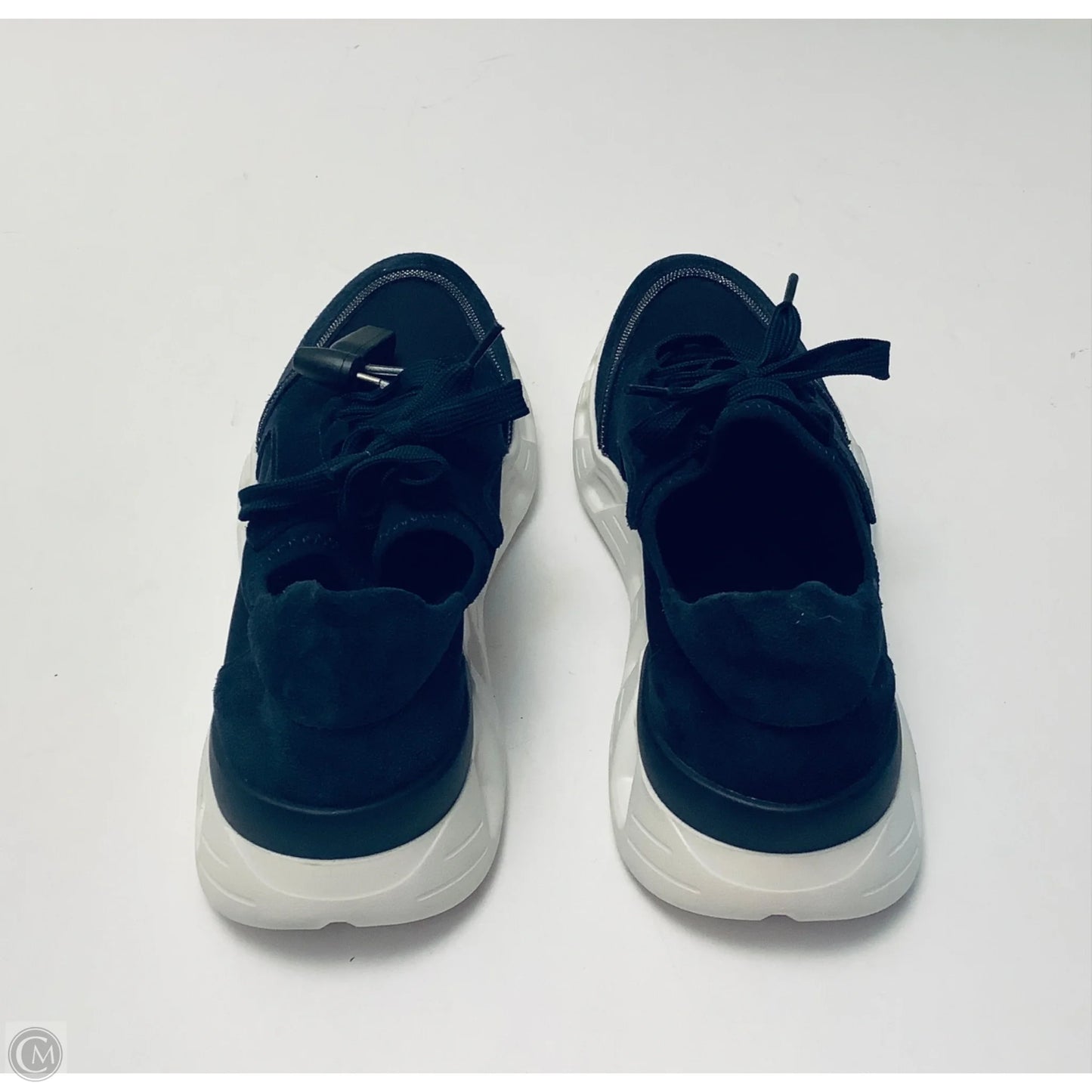 Shoes Sneakers By Vaneli In Navy, Size: 7.5