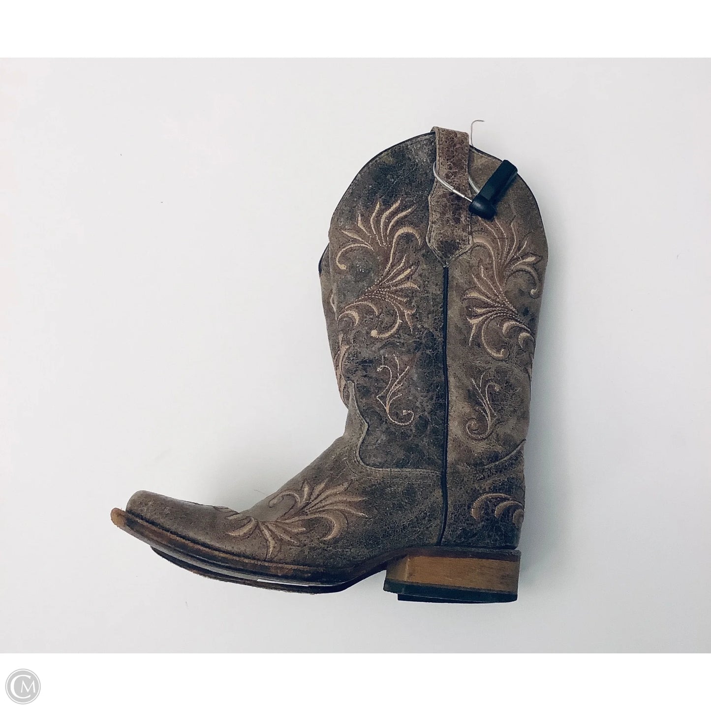Boots Western By Cmc In Grey, Size: 8.5