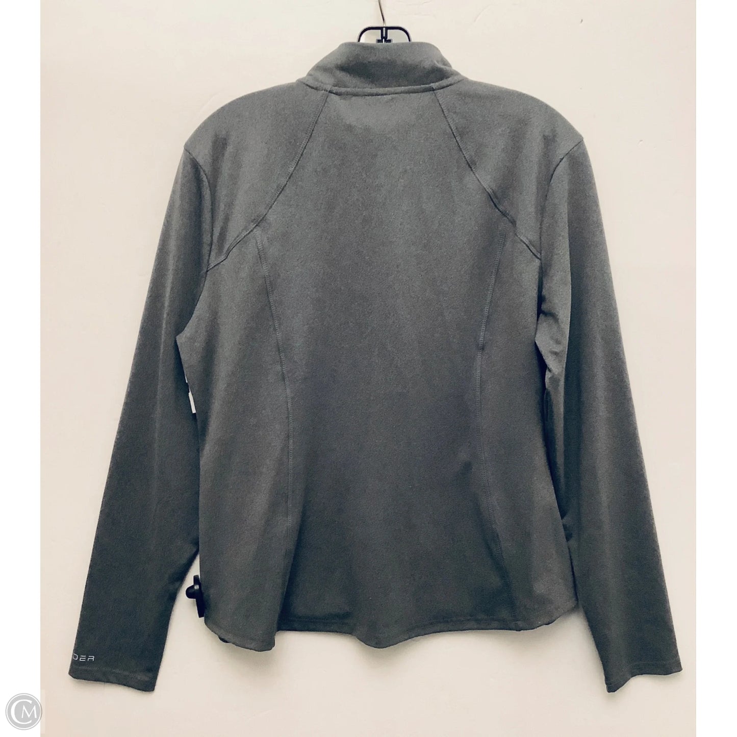Athletic Jacket By Spyder In Grey, Size: Xl