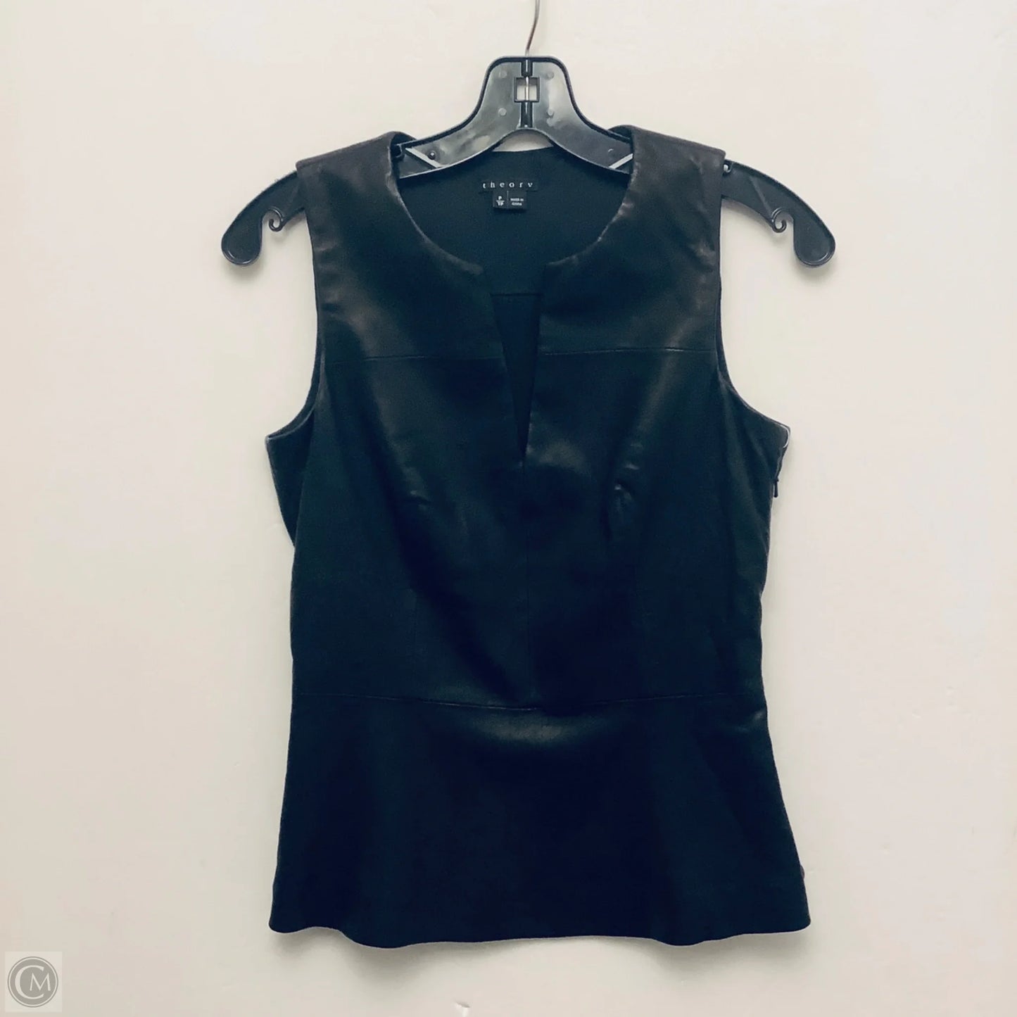 Vest Other By Theory In Black, Size: M