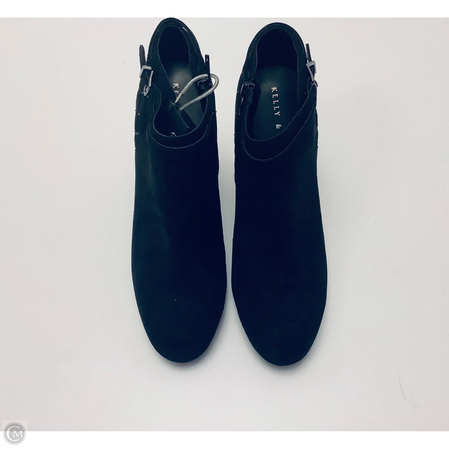 Boots Ankle Heels By Kelly And Katie In Black, Size: 9.5