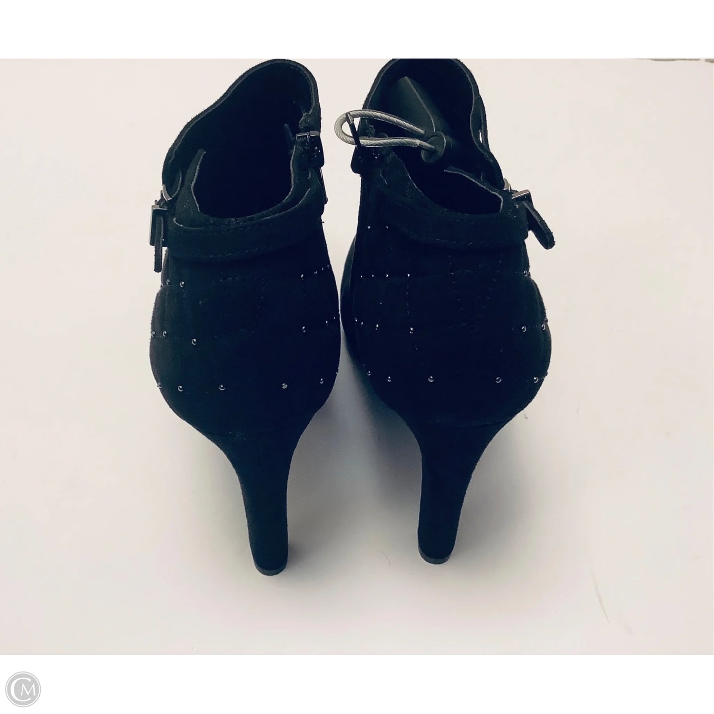 Boots Ankle Heels By Kelly And Katie In Black, Size: 9.5