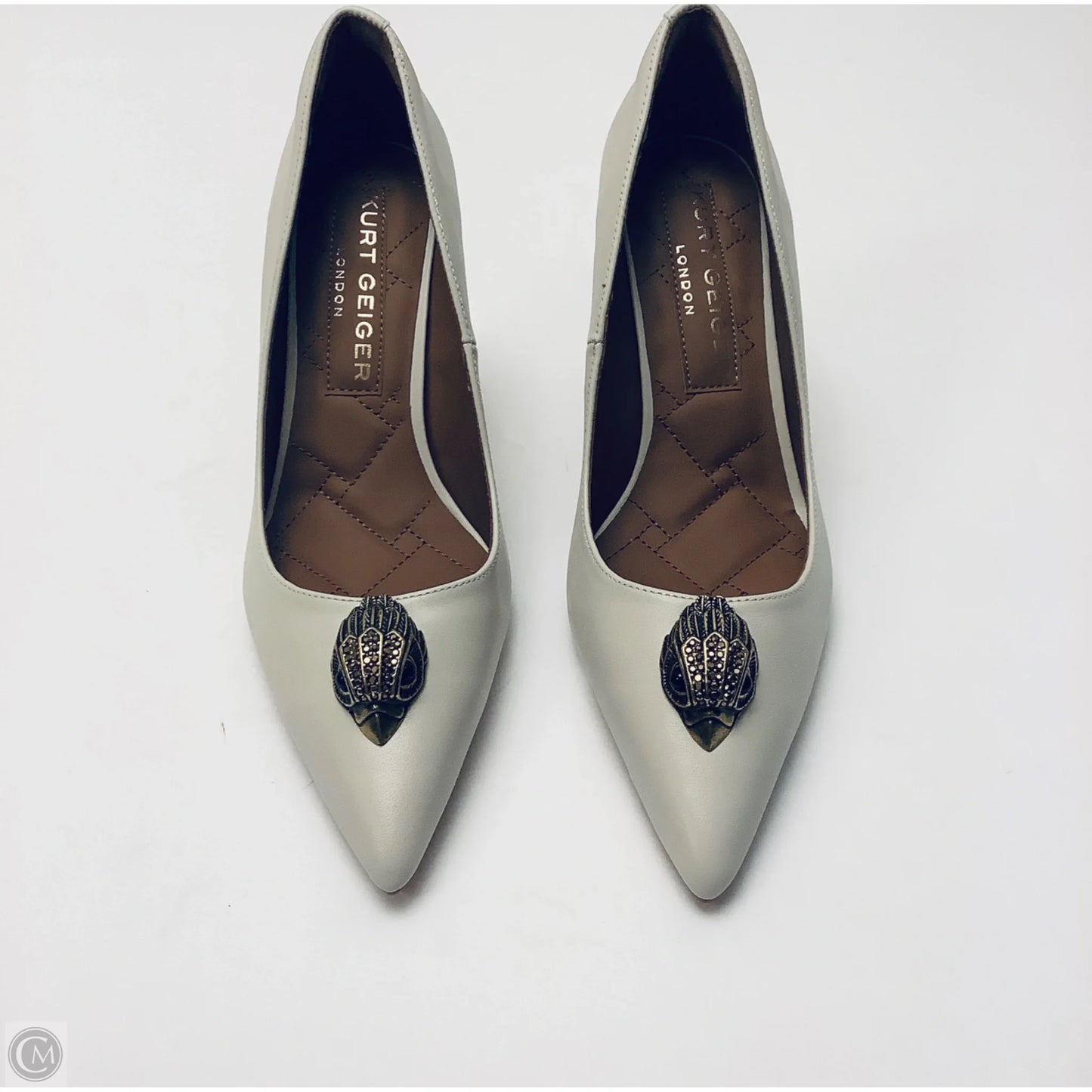 Shoes Designer By Kurt Geiger In White, Size: 8