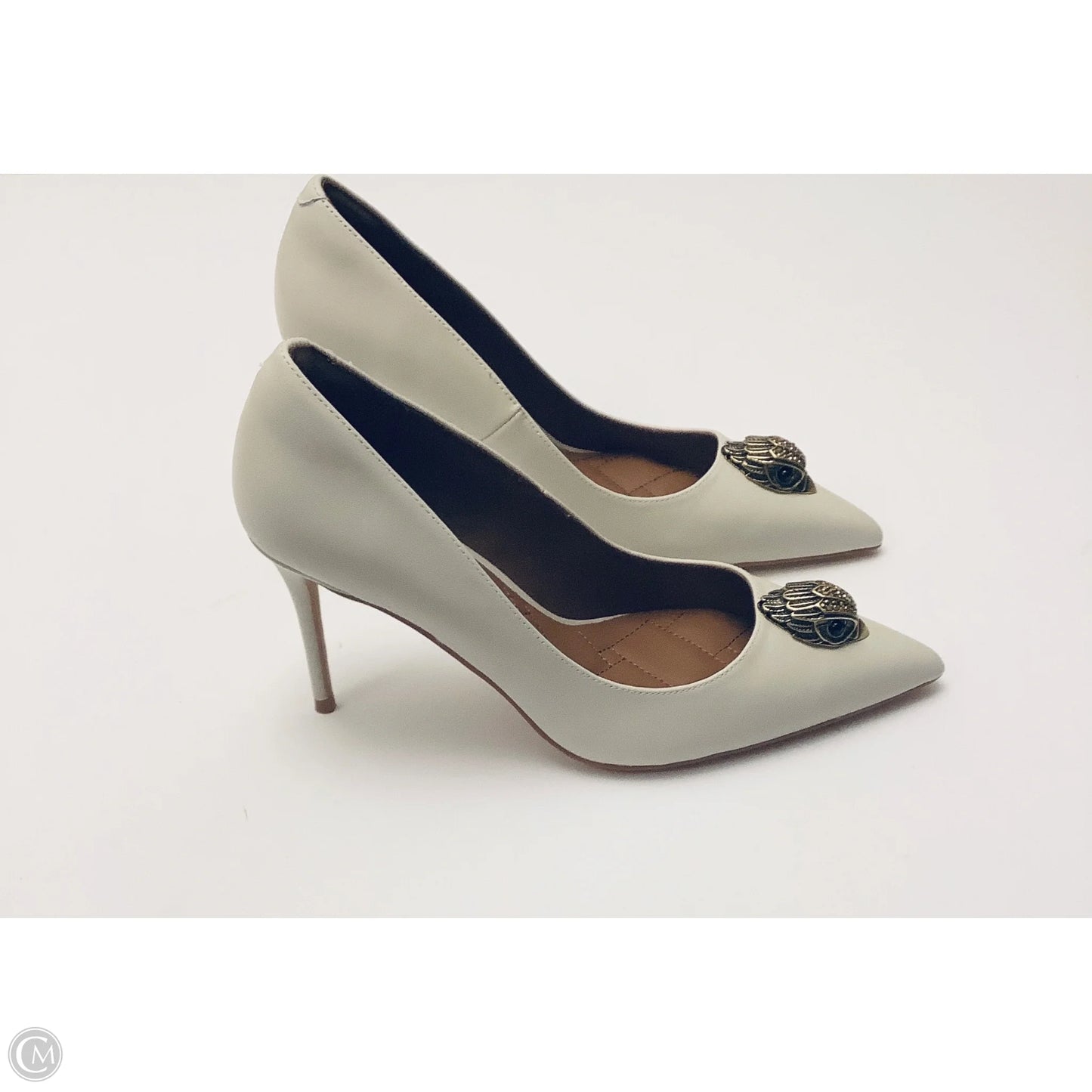 Shoes Designer By Kurt Geiger In White, Size: 8