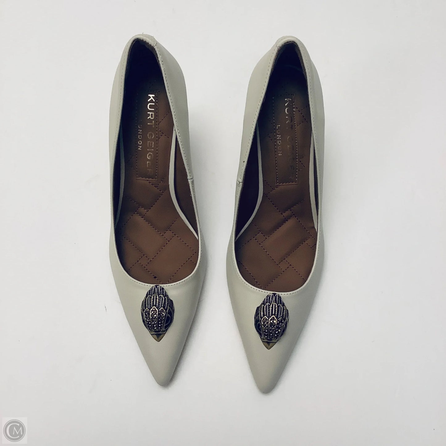 Shoes Designer By Kurt Geiger In White, Size: 8